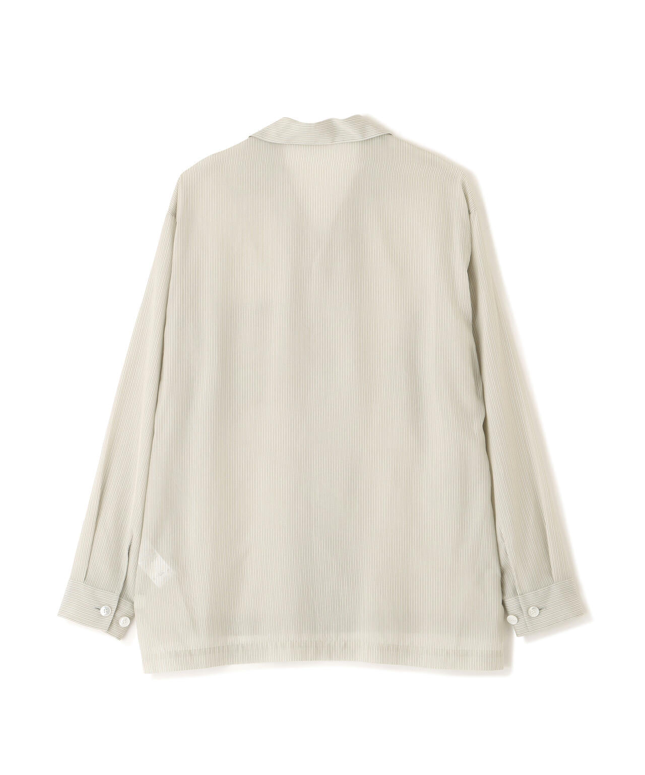 YLEVE / ACETATE CUPRO STRIPE PJ SHIRT