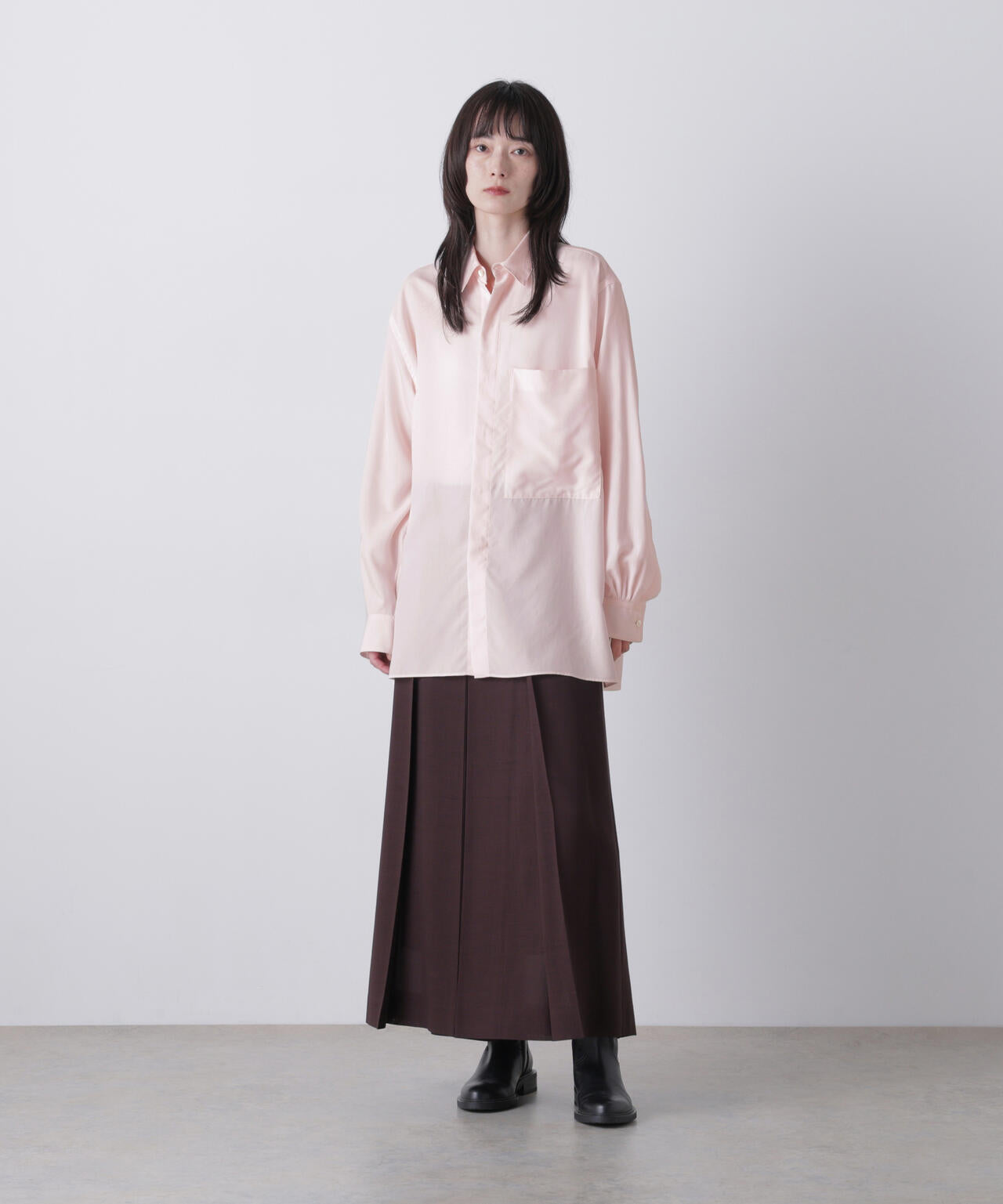 YLEVE / LYOCELL BROADCLOTH BLOUSE