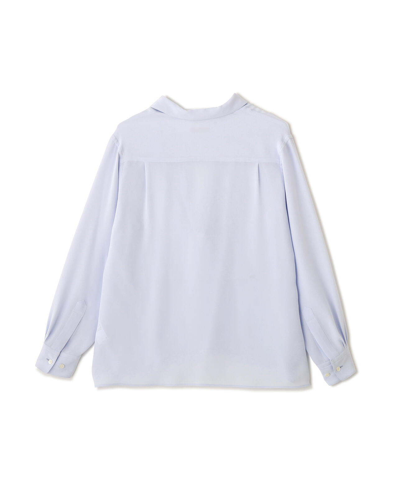YLEVE / SILK DE CHINE SKIPPER SHIRT