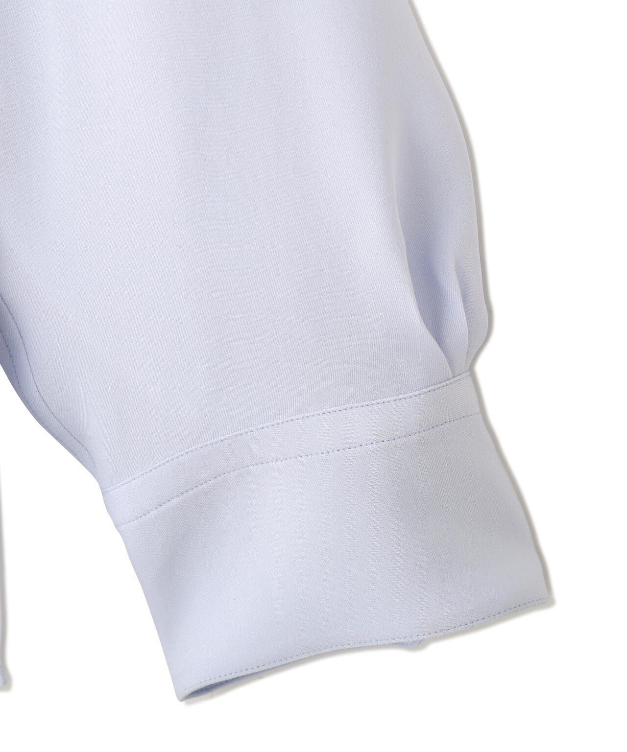 YLEVE / SILK DE CHINE SKIPPER SHIRT