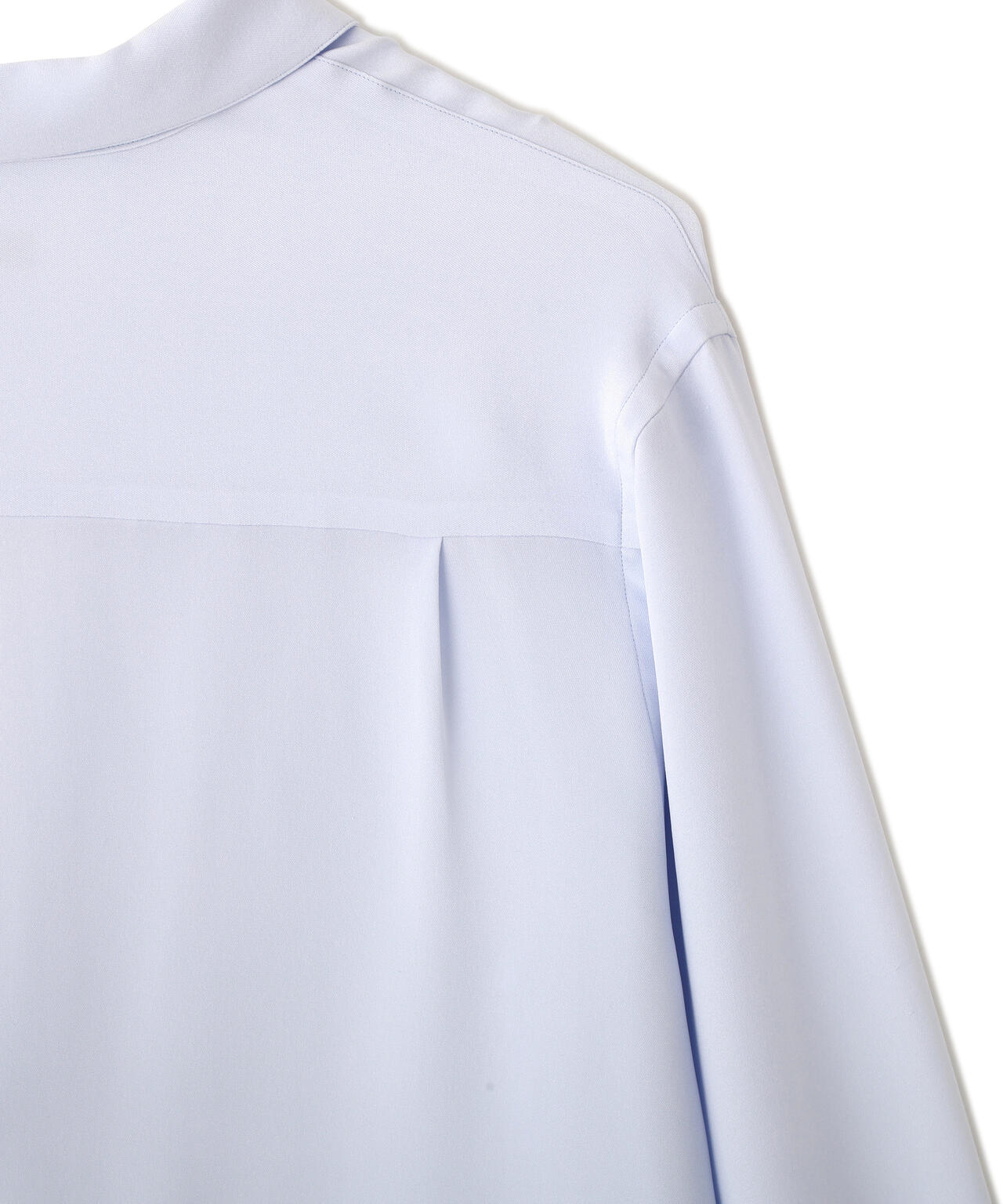 YLEVE / SILK DE CHINE SKIPPER SHIRT