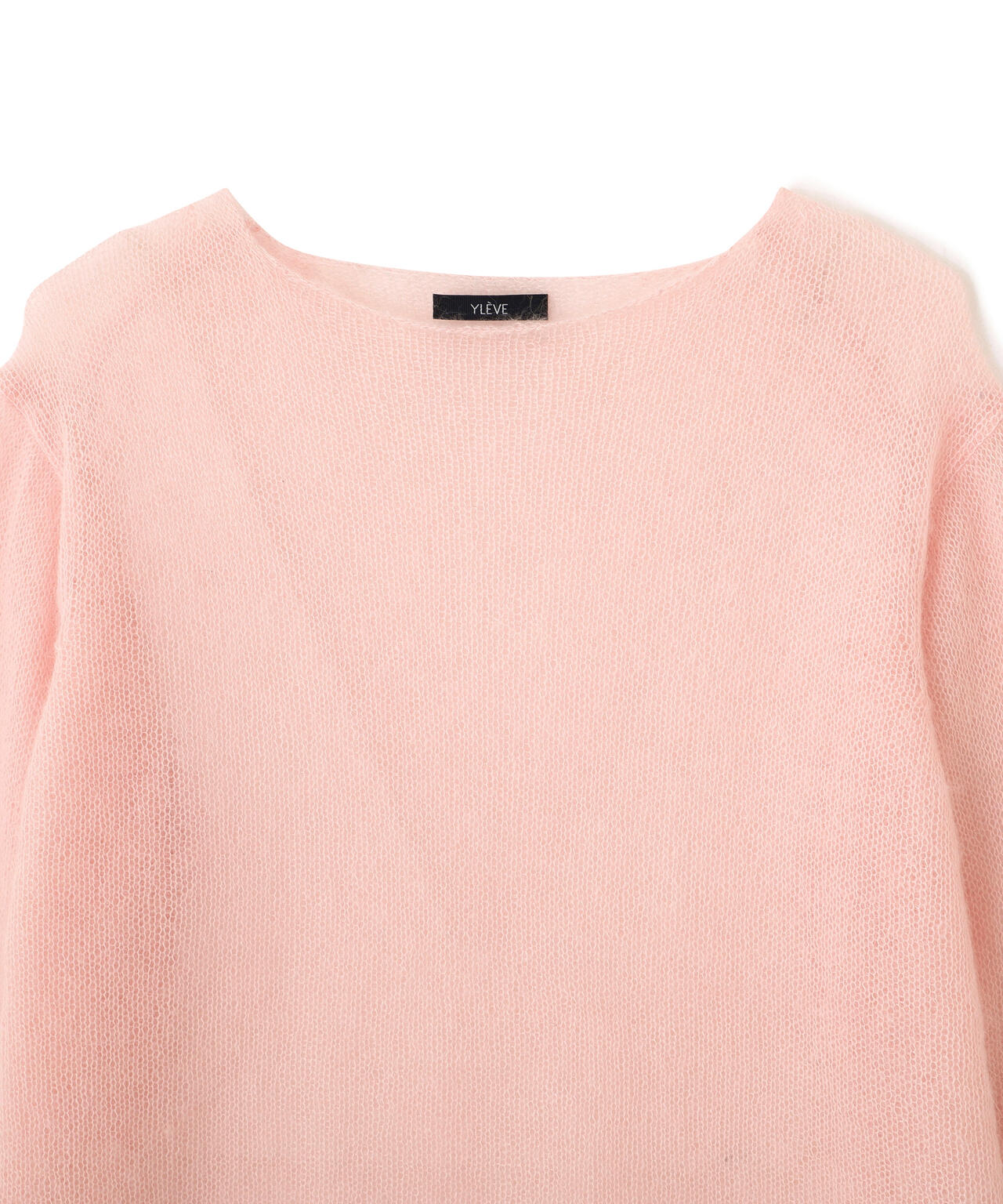YLEVE / SUPER KID MOHAIR BOAT-NECK KNIT