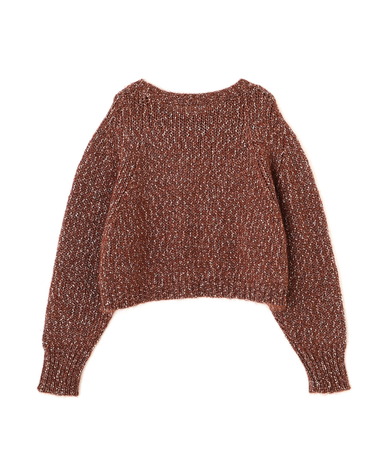 YLEVE / BOUCLE MOHAIR KNIT PULLOVER