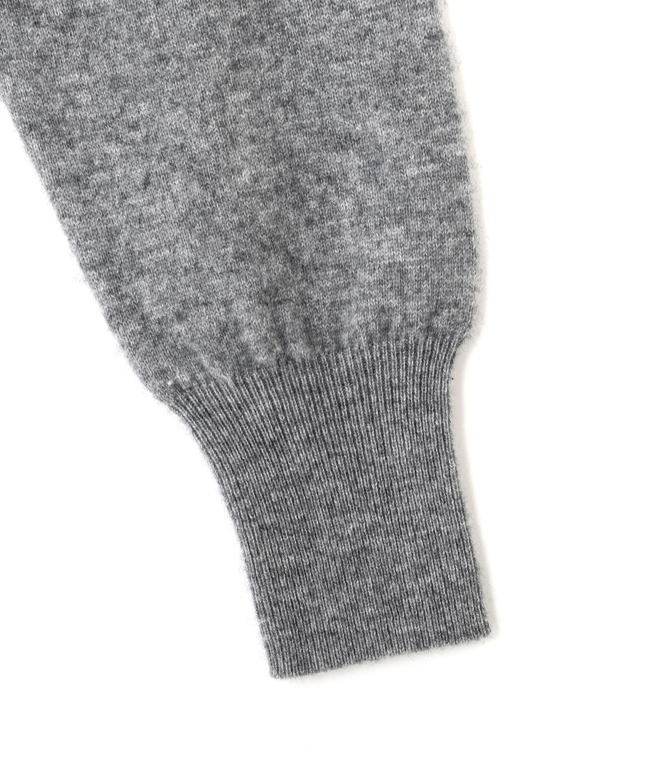 YLEVE / WOOL CASHMERE SCARF KNIT PULLOVER