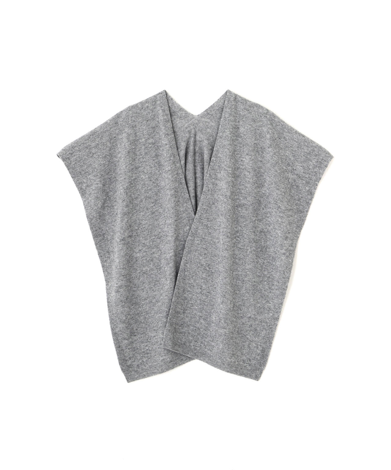 YLEVE / WOOL CASHMERE SCARF KNIT PULLOVER