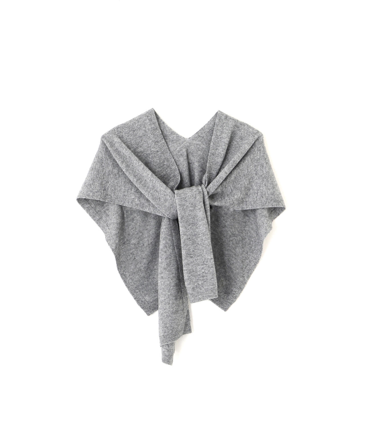 YLEVE / WOOL CASHMERE SCARF KNIT PULLOVER