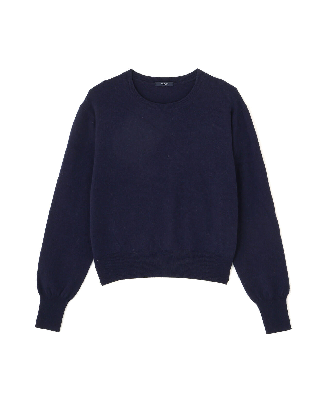 YLEVE / WOOL CASHMERE SCARF KNIT PULLOVER