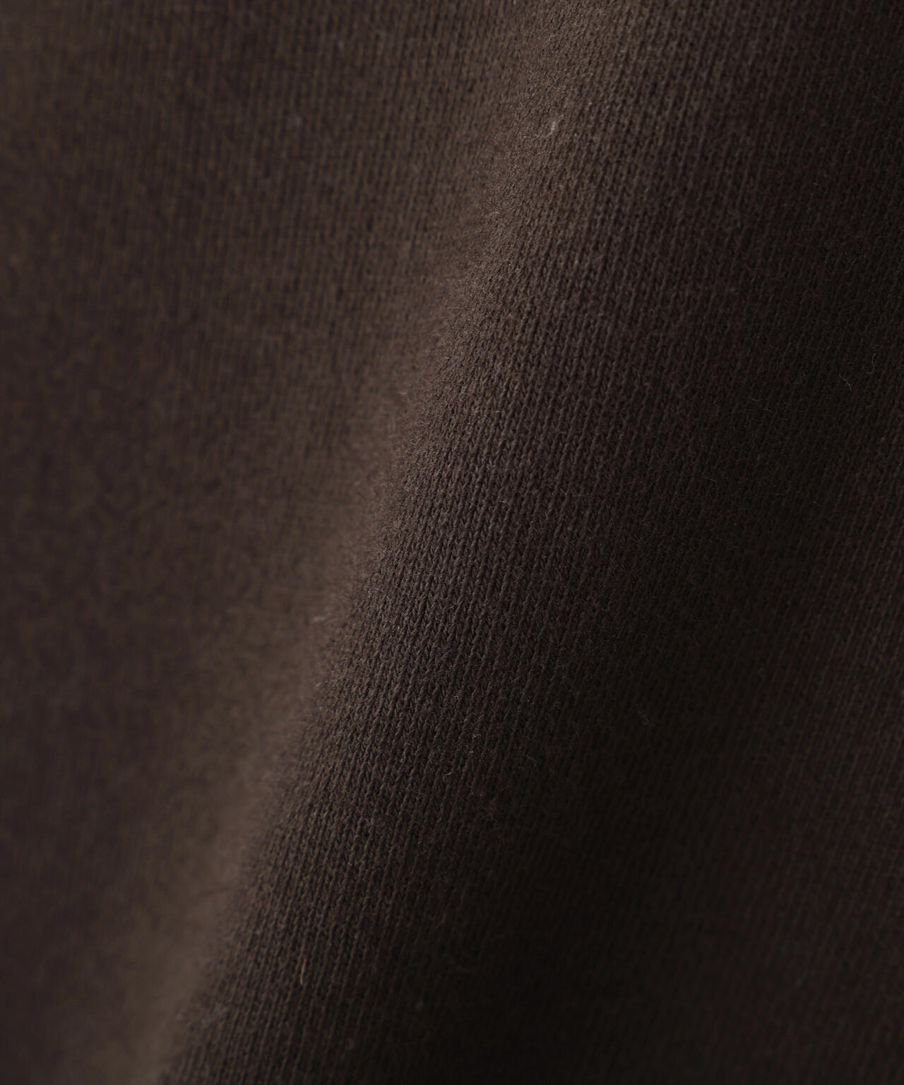 YLEVE / SOFT COTTON CUT OFF SWEAT SHIRT