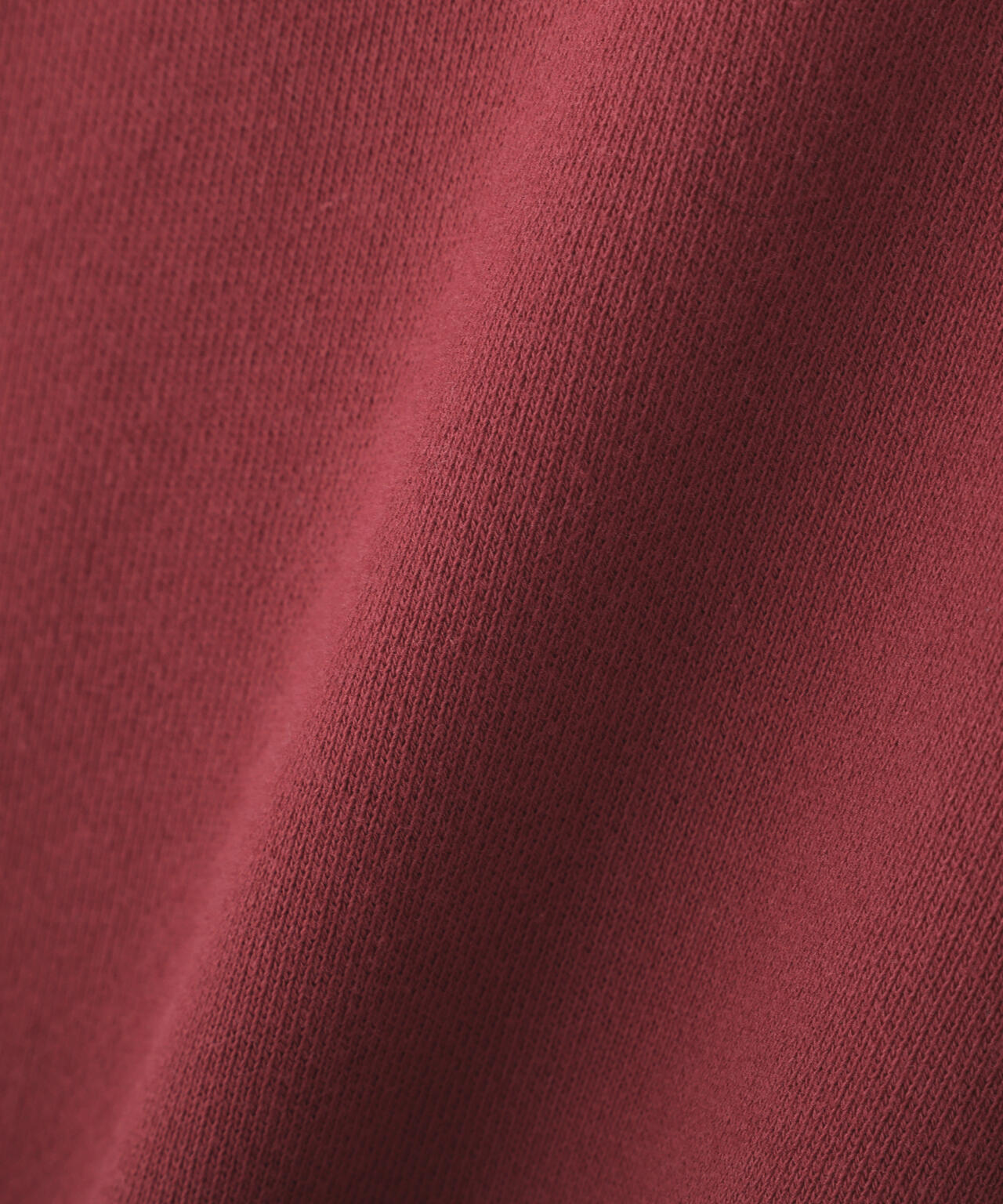 YLEVE / SOFT COTTON CUT OFF SWEAT SHIRT