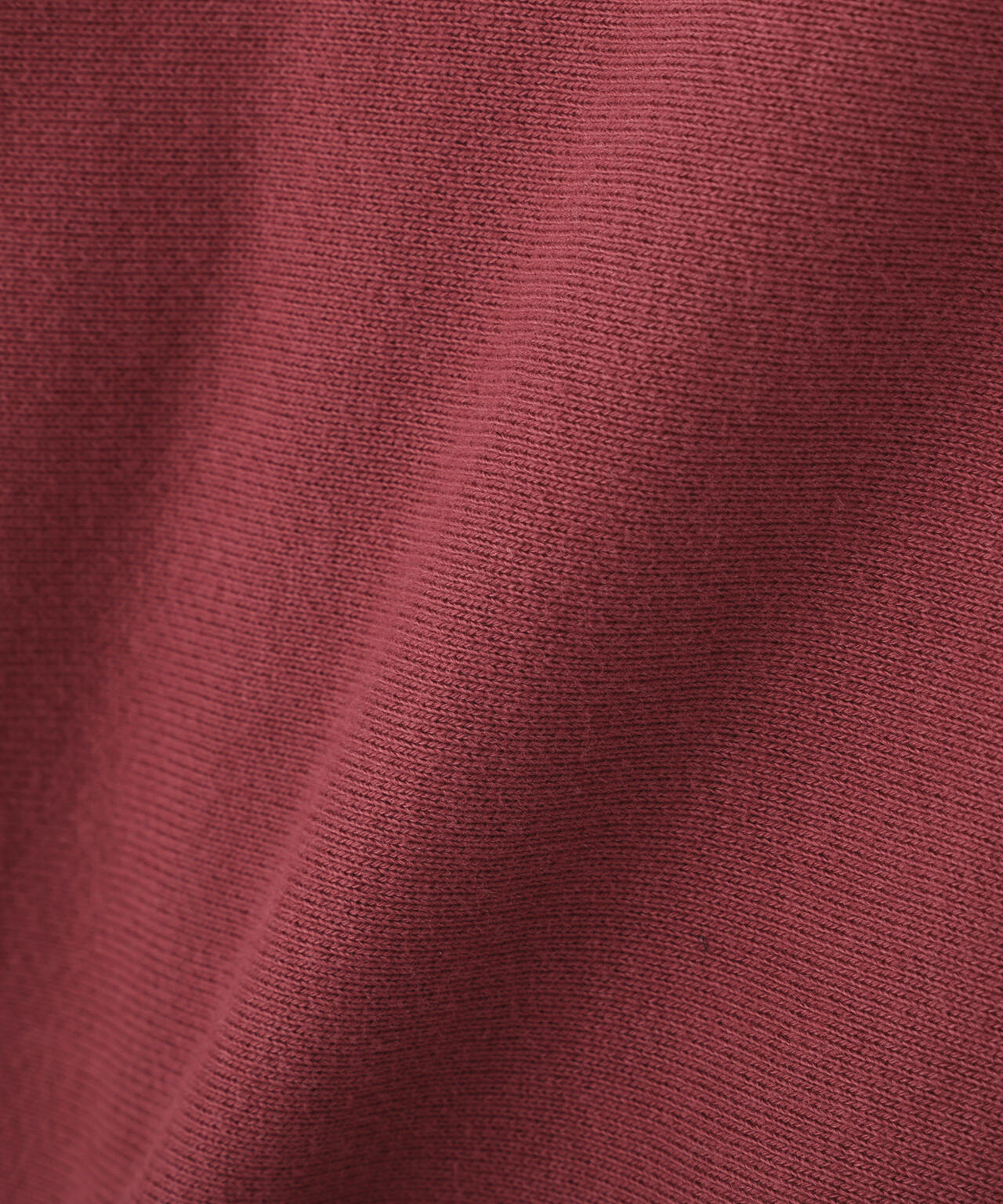 YLEVE / SOFT COTTON HALF ZIP SWEAT SHIRT