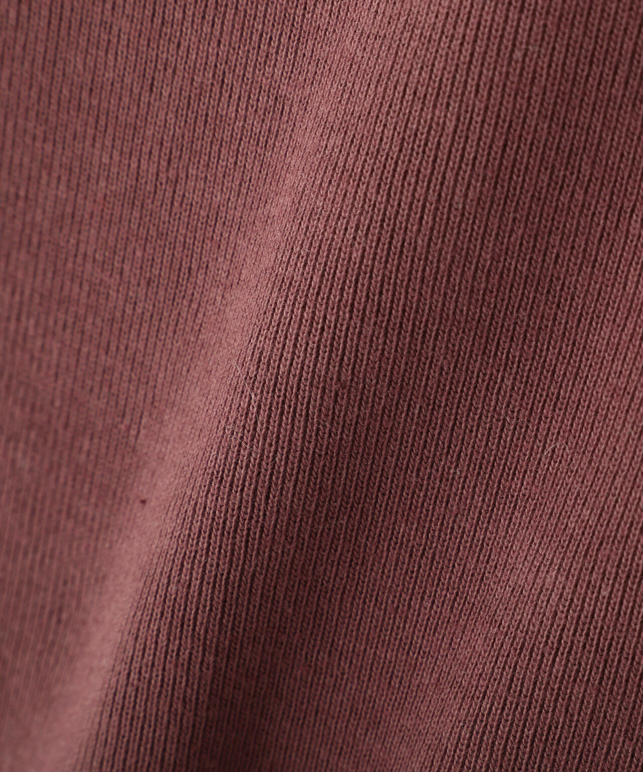 YLEVE / COTTON RIB PULLOVER