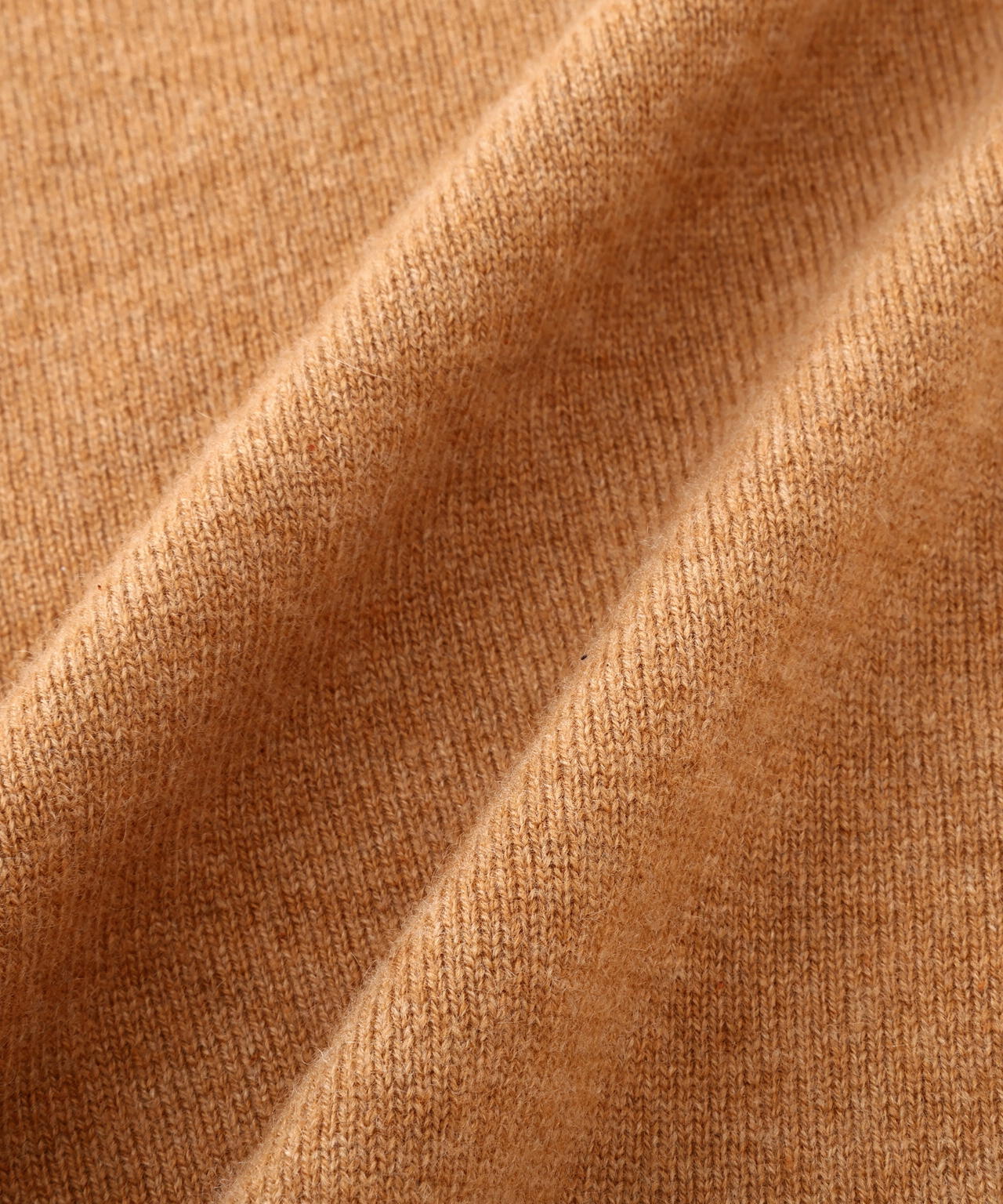 YLEVE / CASHMERE KNIT TRIANGLE STOLE