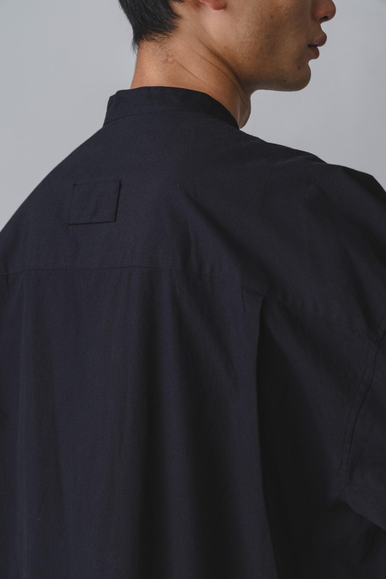 GOODNEIGHBORS SHIRTS / BASUKIA  BAND COLLAR SH