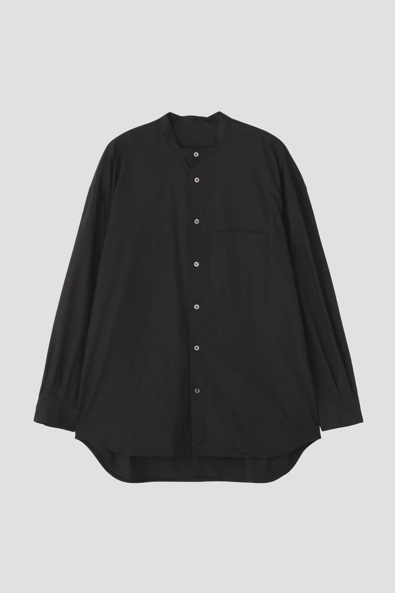 GOODNEIGHBORS SHIRTS / BASUKIA  BAND COLLAR SH