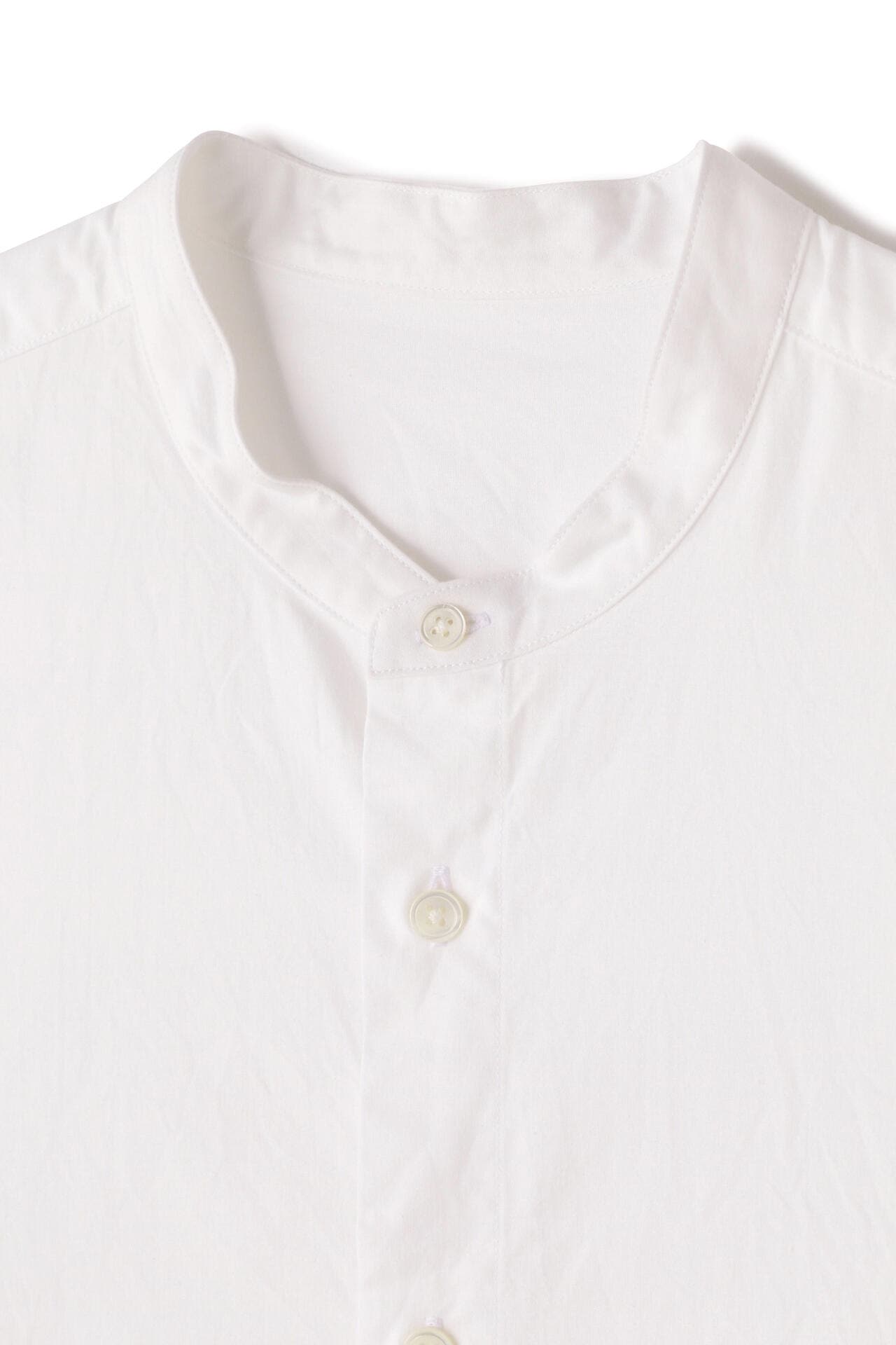 GOODNEIGHBORS SHIRTS / BASUKIA  BAND COLLAR SH