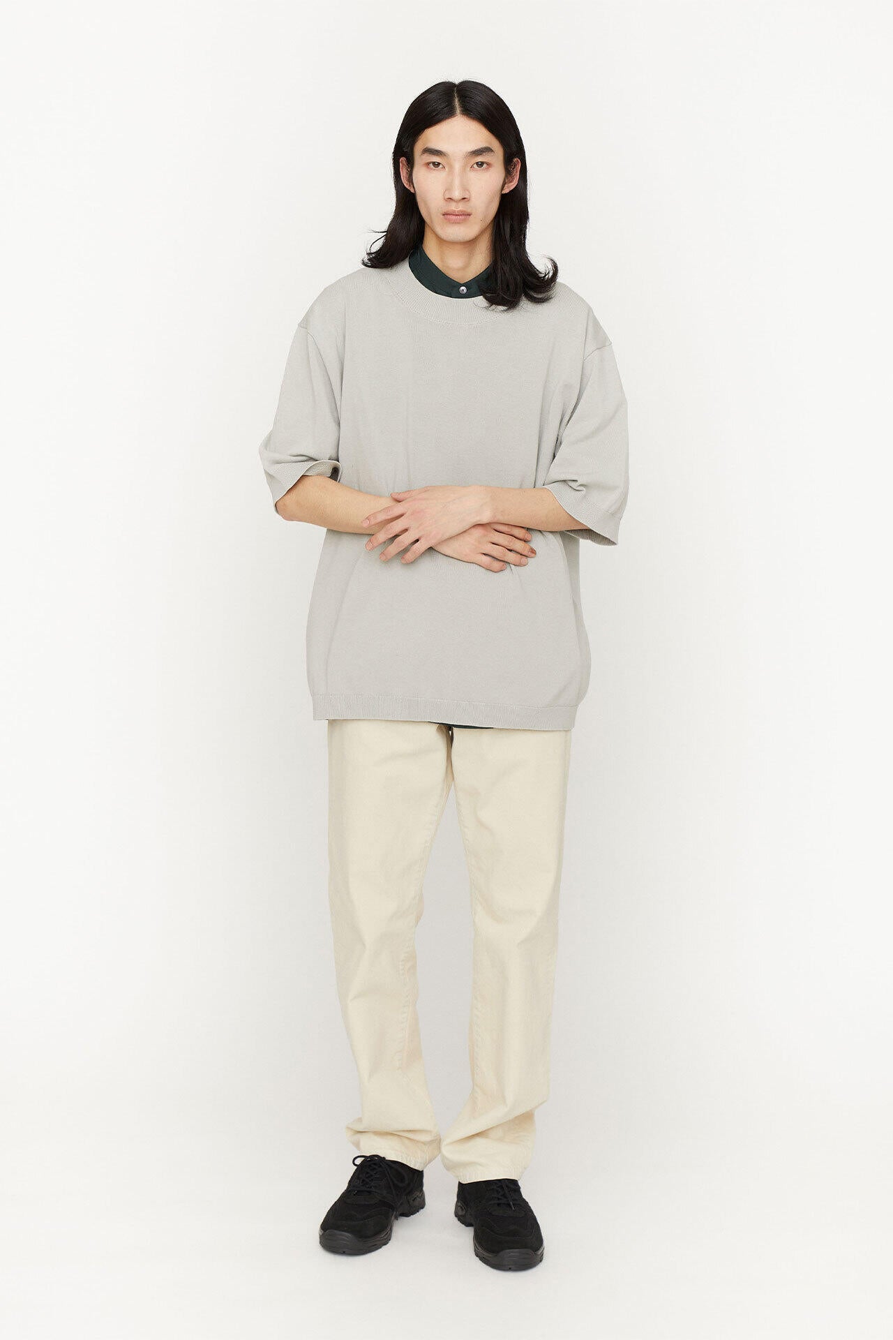 ［別注］STUDIO NICHOLSON / ICE COTTON 12GG SHORT SLEEVE T SHIRT