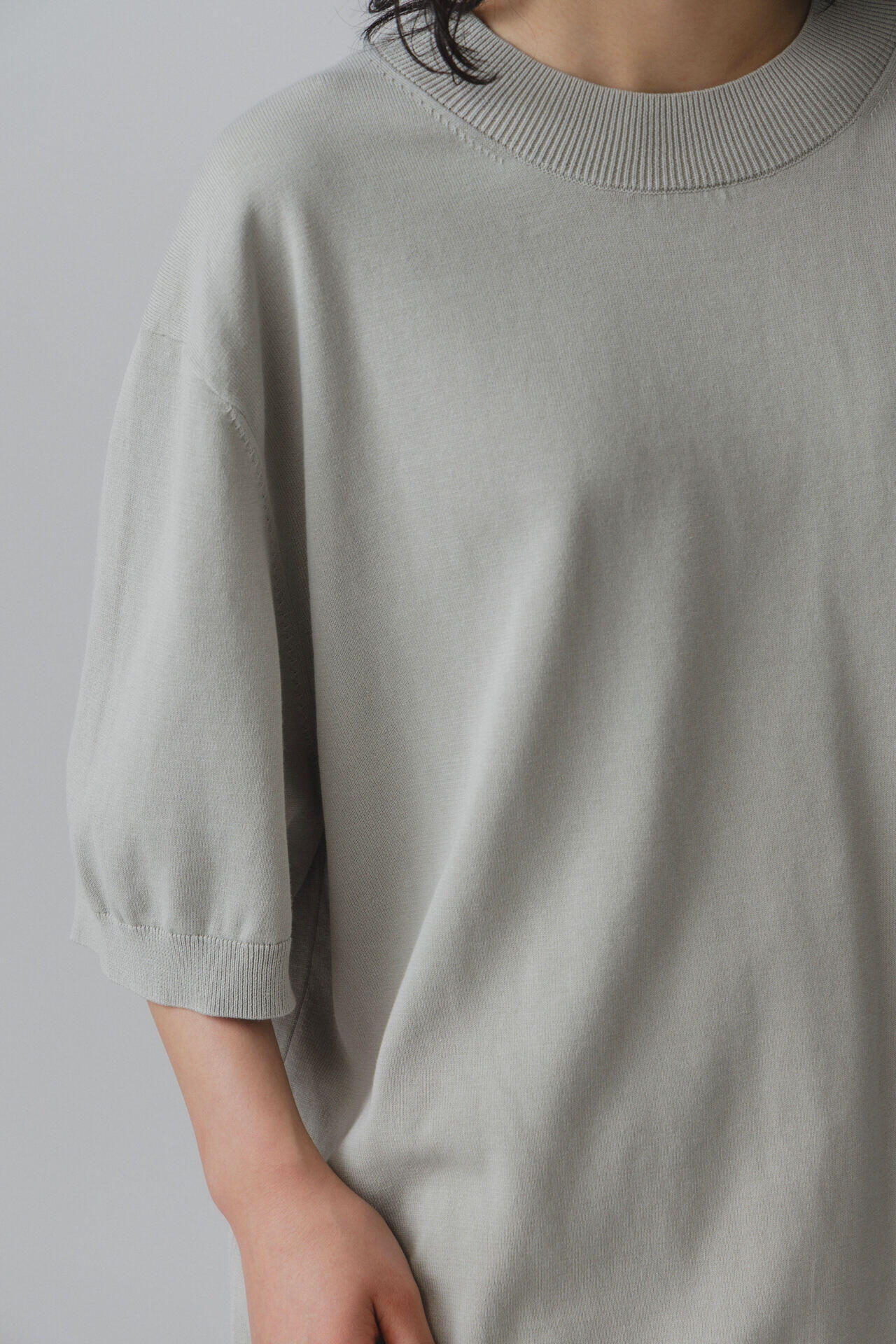 ［別注］STUDIO NICHOLSON / ICE COTTON 12GG SHORT SLEEVE T SHIRT