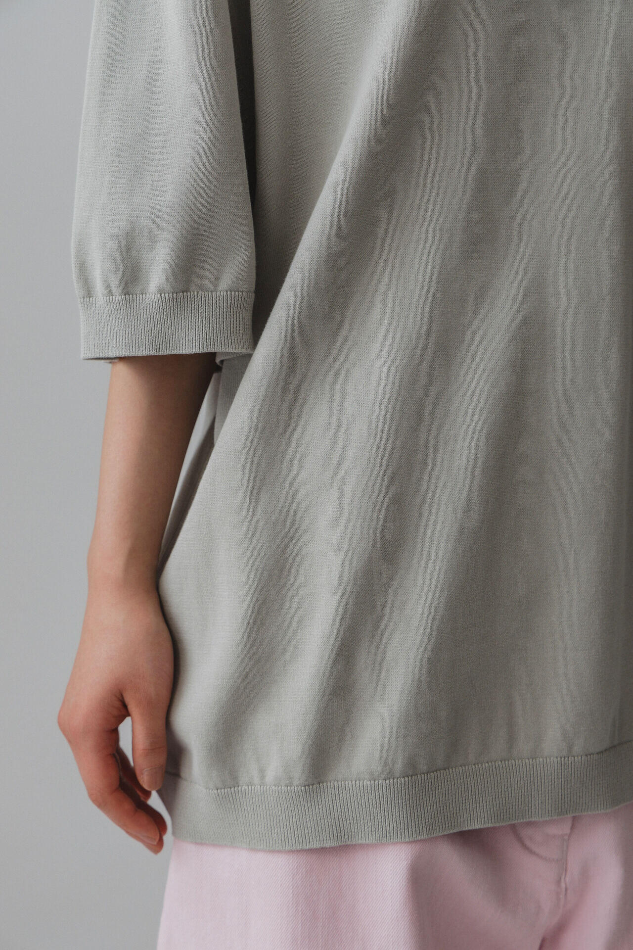 ［別注］STUDIO NICHOLSON / ICE COTTON 12GG SHORT SLEEVE T SHIRT