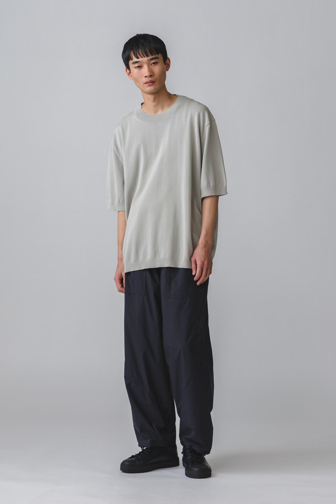 ［別注］STUDIO NICHOLSON / ICE COTTON 12GG SHORT SLEEVE T SHIRT