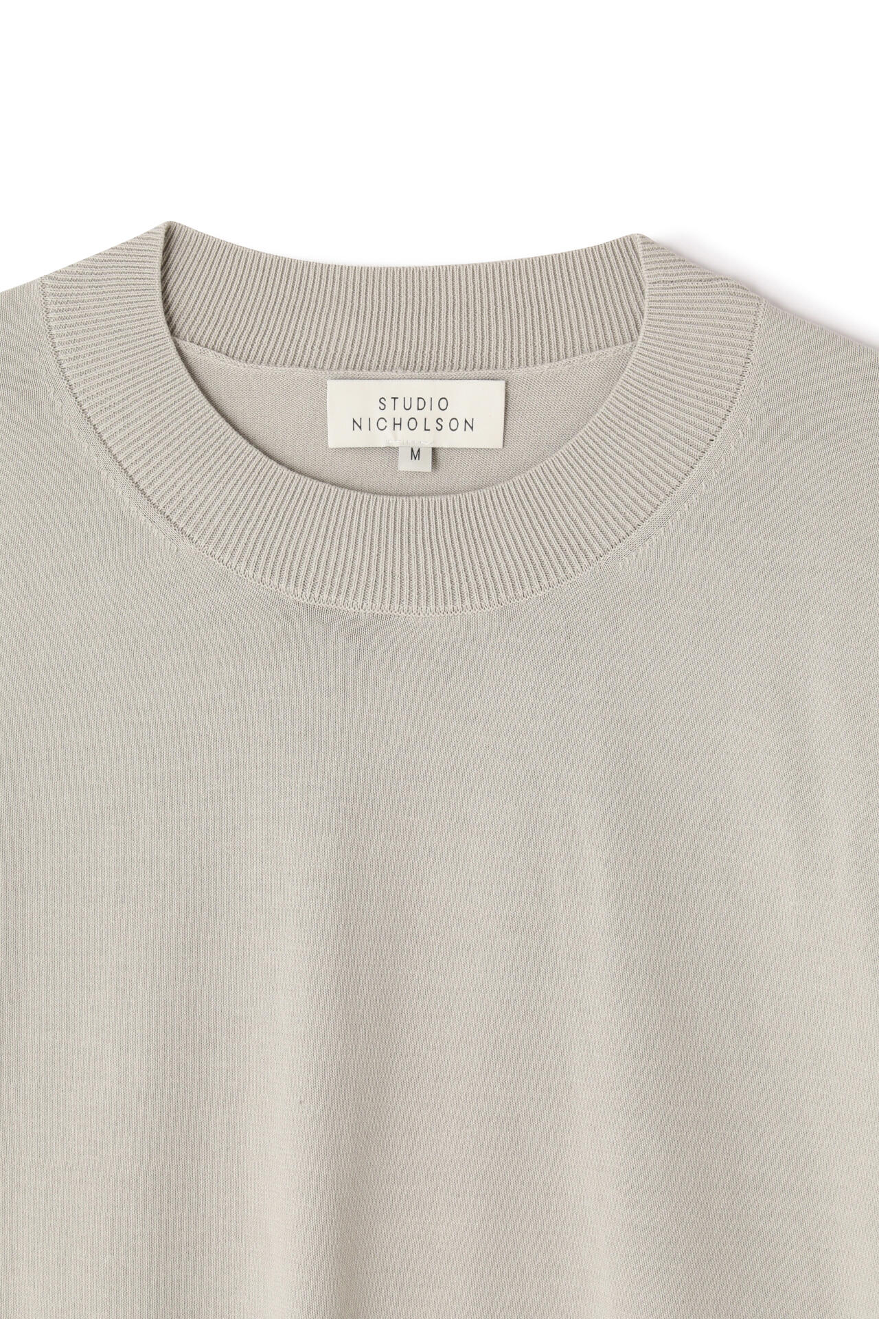 ［別注］STUDIO NICHOLSON / ICE COTTON 12GG SHORT SLEEVE T SHIRT