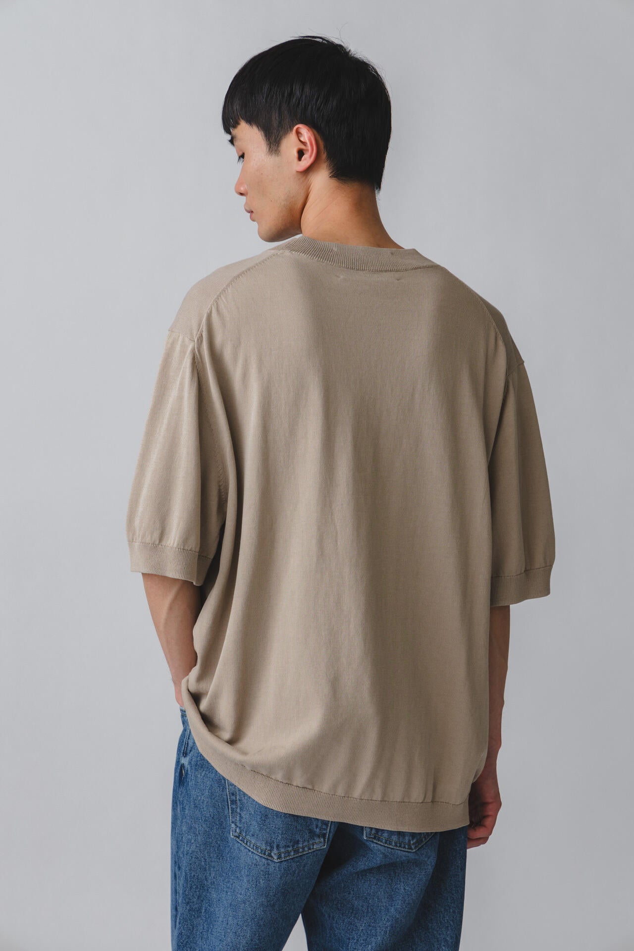 ［別注］STUDIO NICHOLSON / ICE COTTON 12GG SHORT SLEEVE T SHIRT