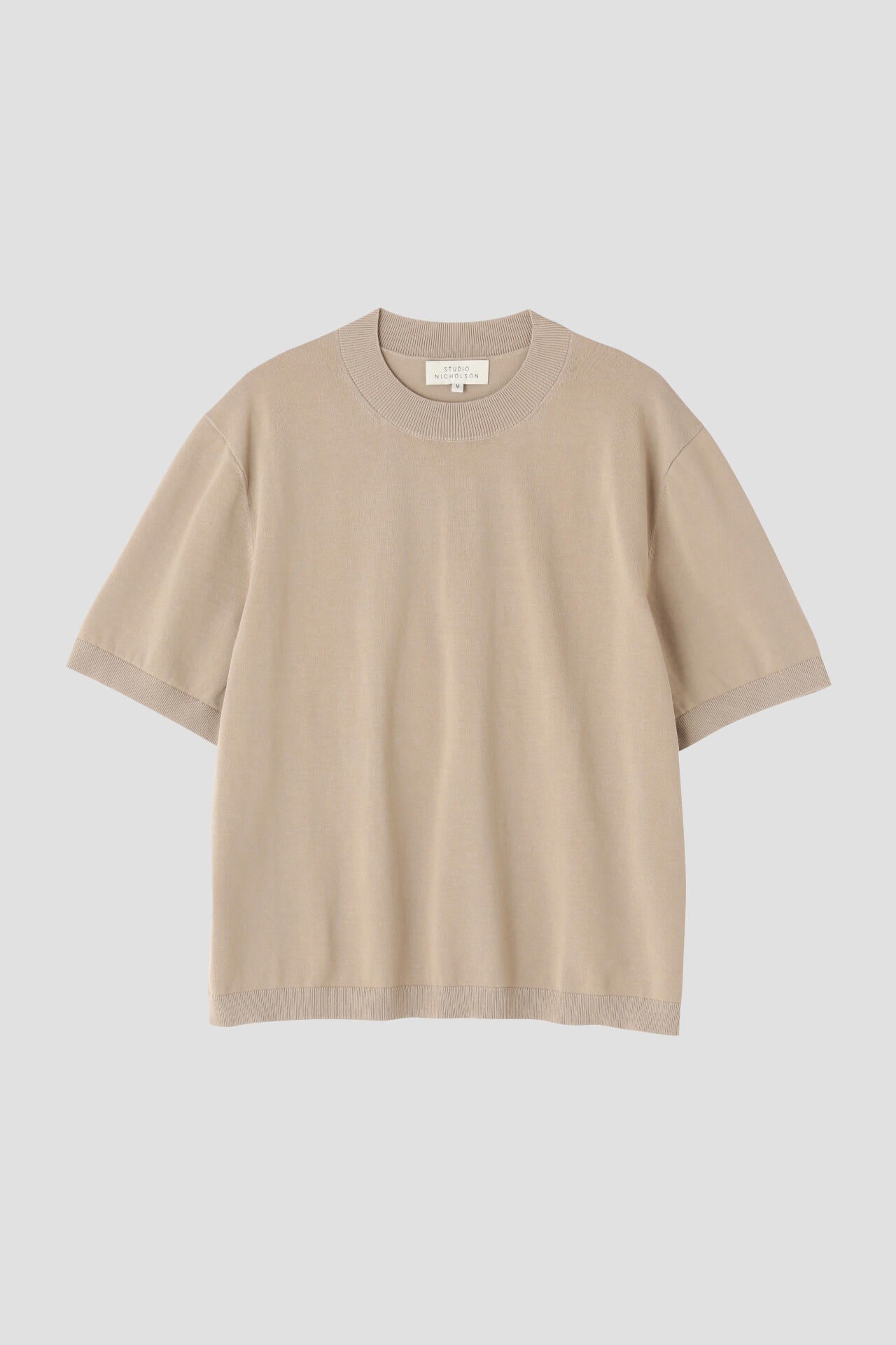 ［別注］STUDIO NICHOLSON / ICE COTTON 12GG SHORT SLEEVE T SHIRT