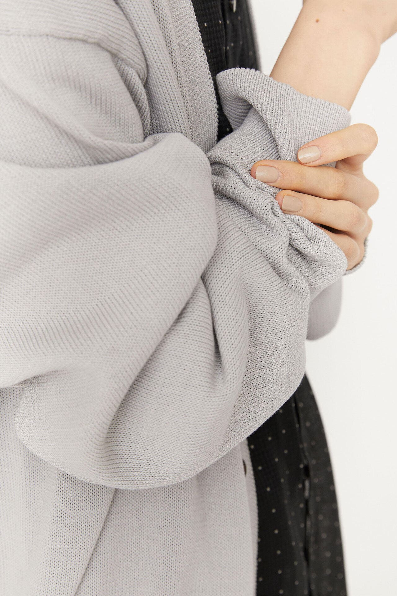 ［別注］STUDIO NICHOLSON / ICE CREPE COTTON 7GG CARDIGAN