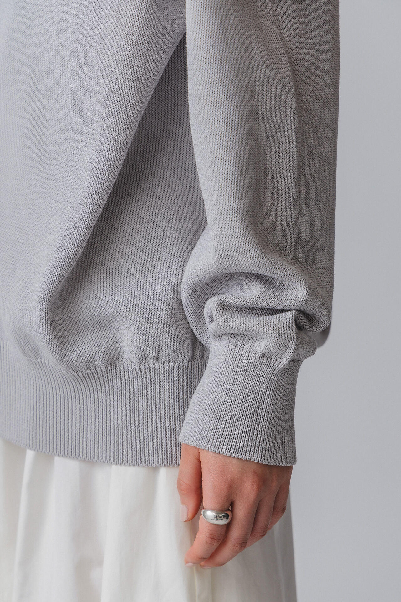 ［別注］STUDIO NICHOLSON / ICE CREPE COTTON 7GG CARDIGAN