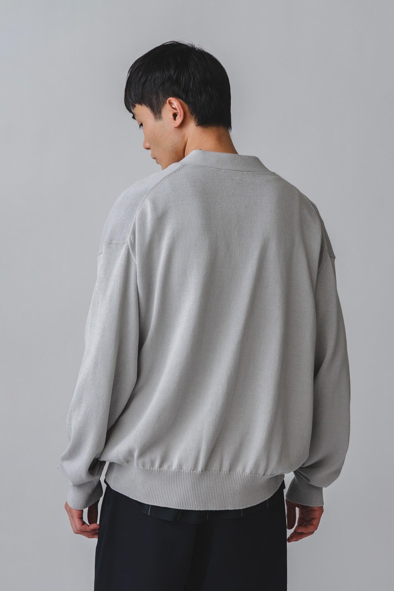 ［別注］STUDIO NICHOLSON / ICE CREPE COTTON 7GG CARDIGAN