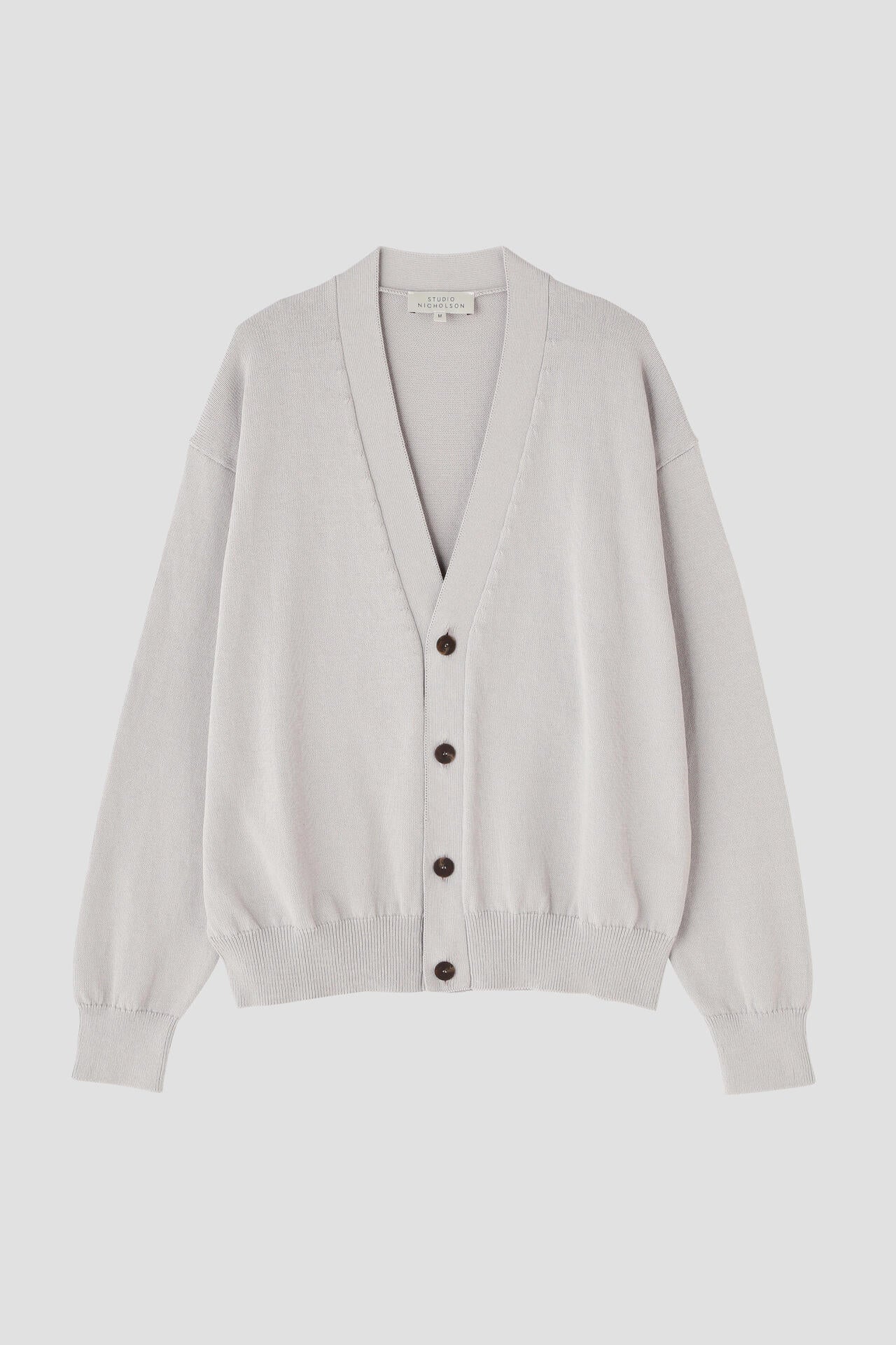［別注］STUDIO NICHOLSON / ICE CREPE COTTON 7GG CARDIGAN
