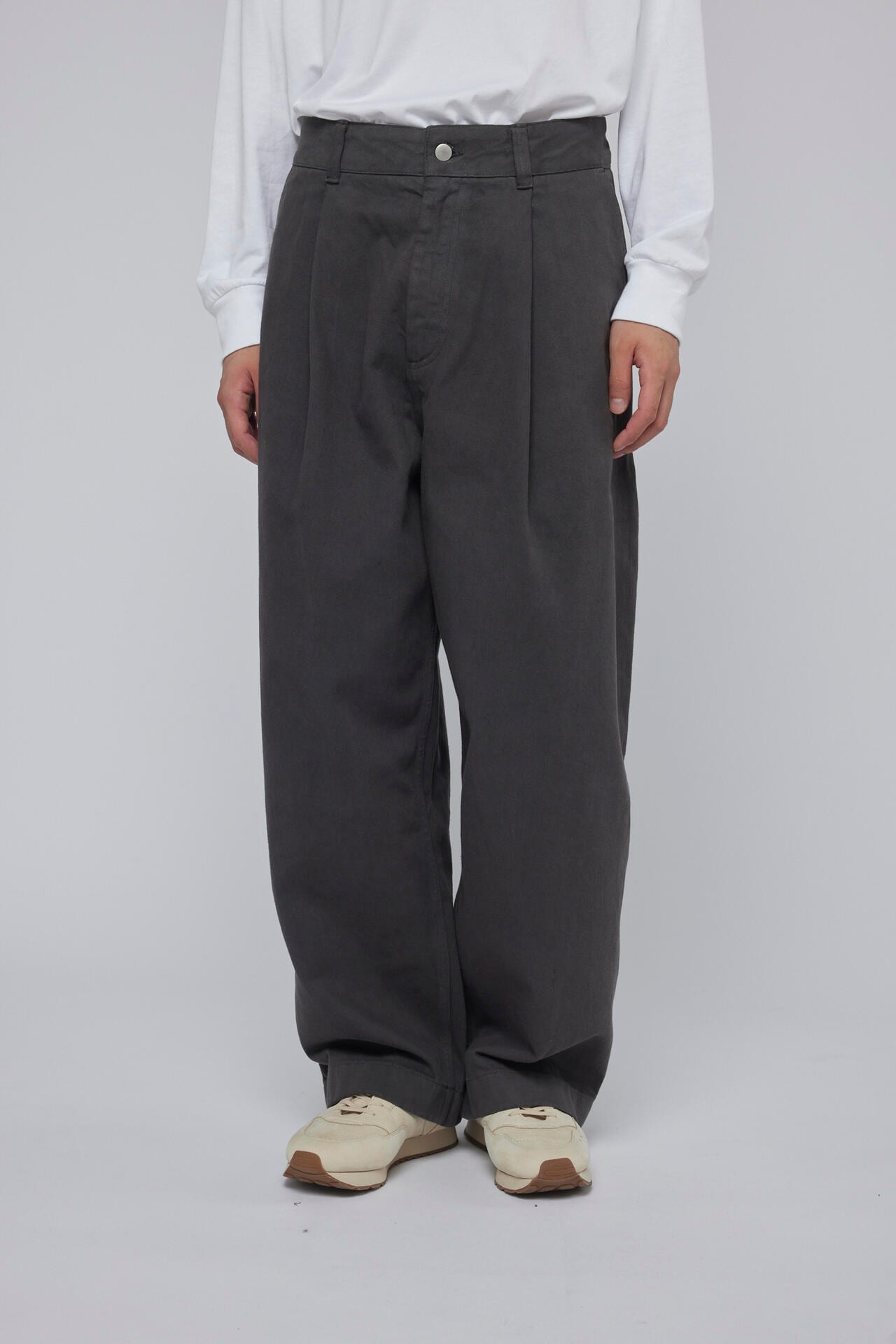 STUDIO NICHOLSON / RCYCLD GRMNT DYE DENIM GARMENT DYED PANT