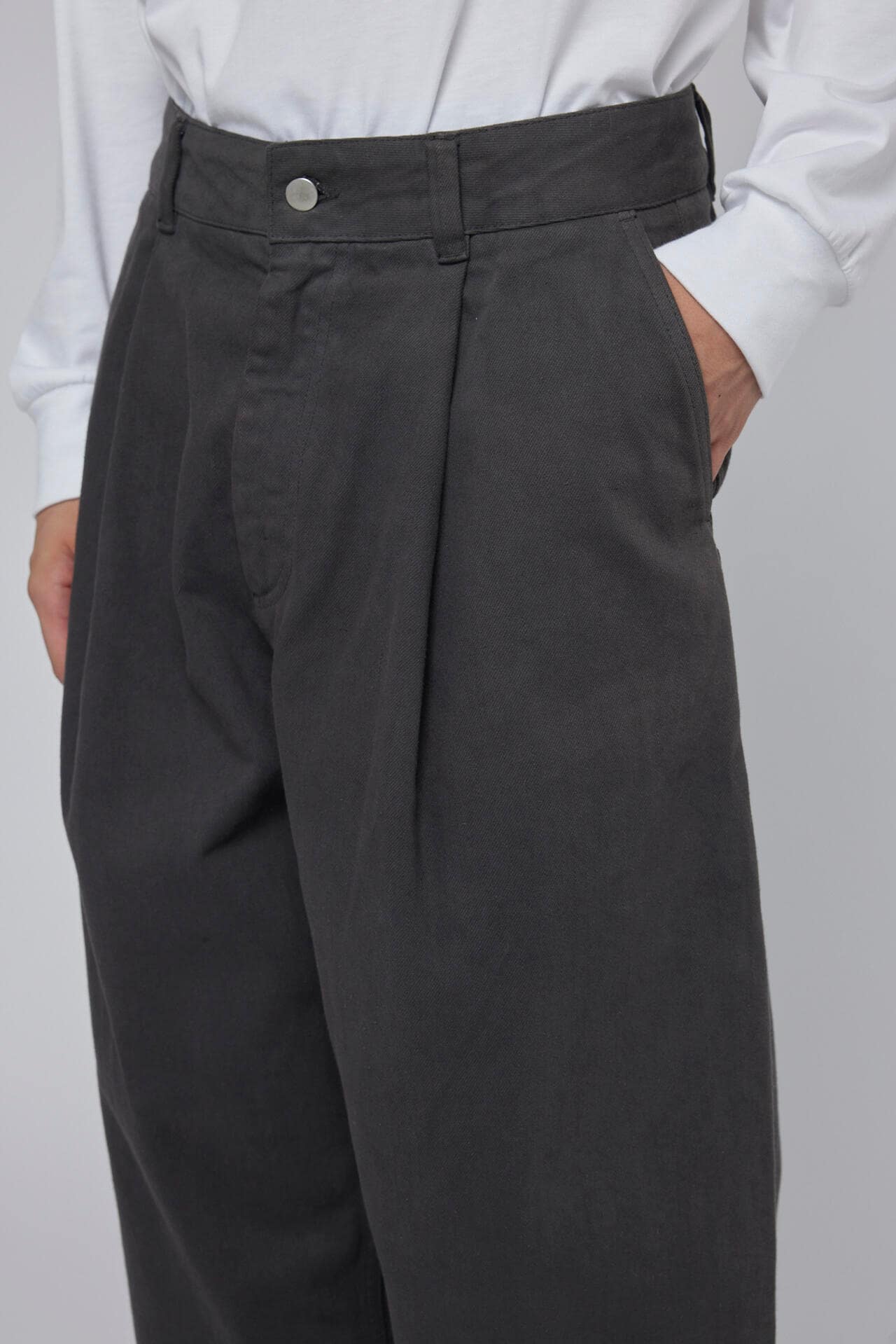 STUDIO NICHOLSON / RCYCLD GRMNT DYE DENIM GARMENT DYED PANT