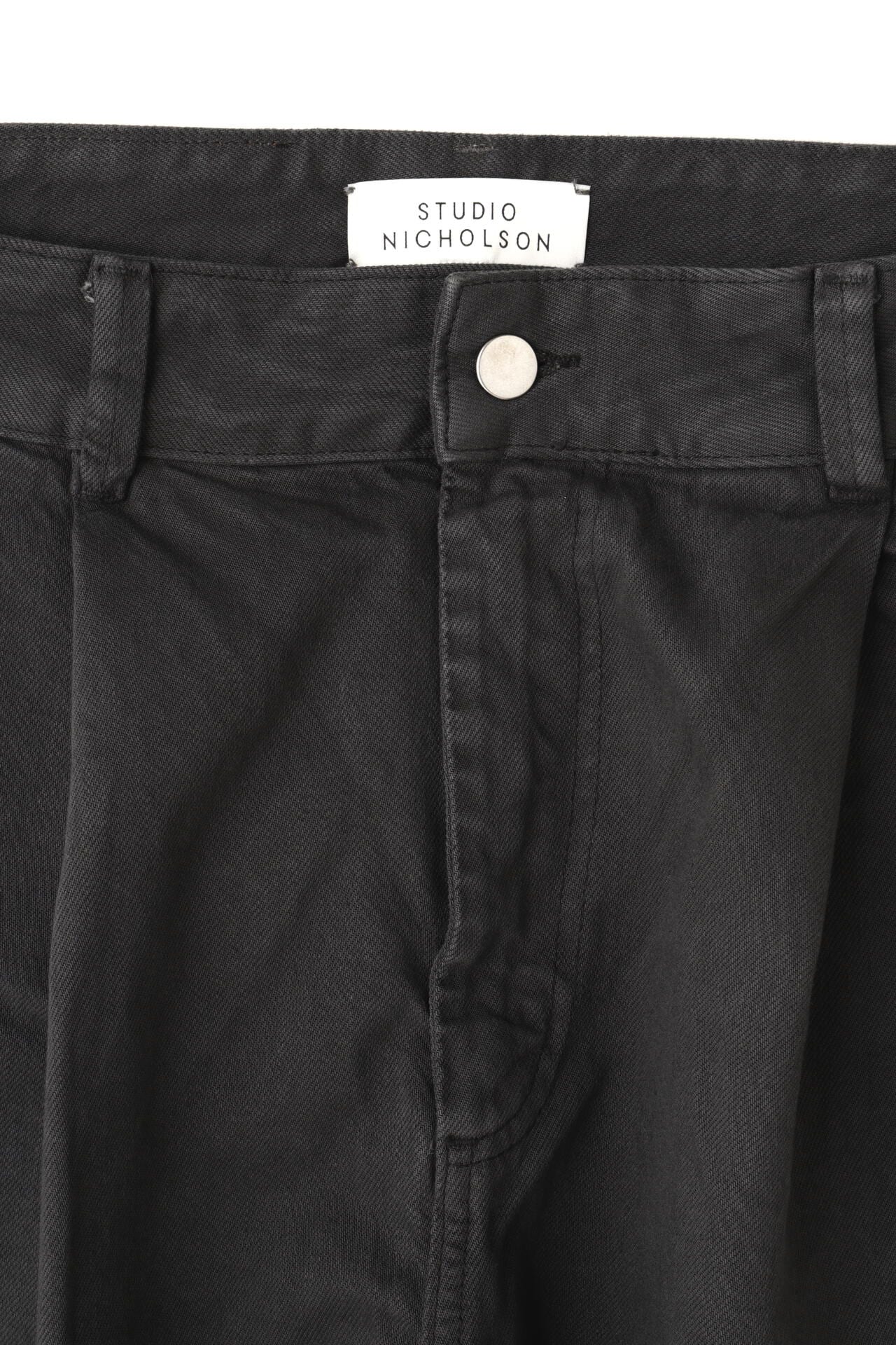 STUDIO NICHOLSON / RCYCLD GRMNT DYE DENIM GARMENT DYED PANT