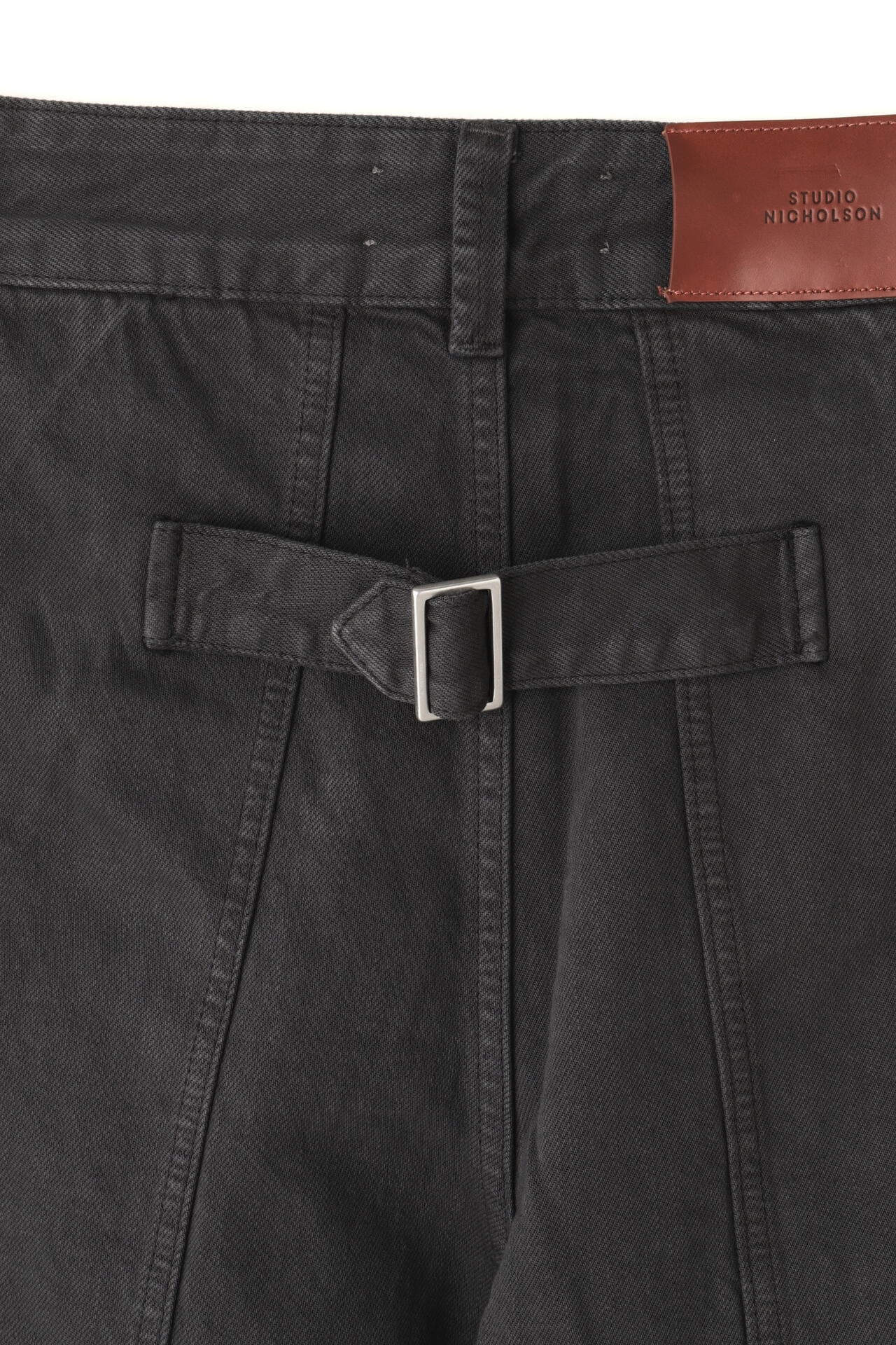 STUDIO NICHOLSON / RCYCLD GRMNT DYE DENIM GARMENT DYED PANT