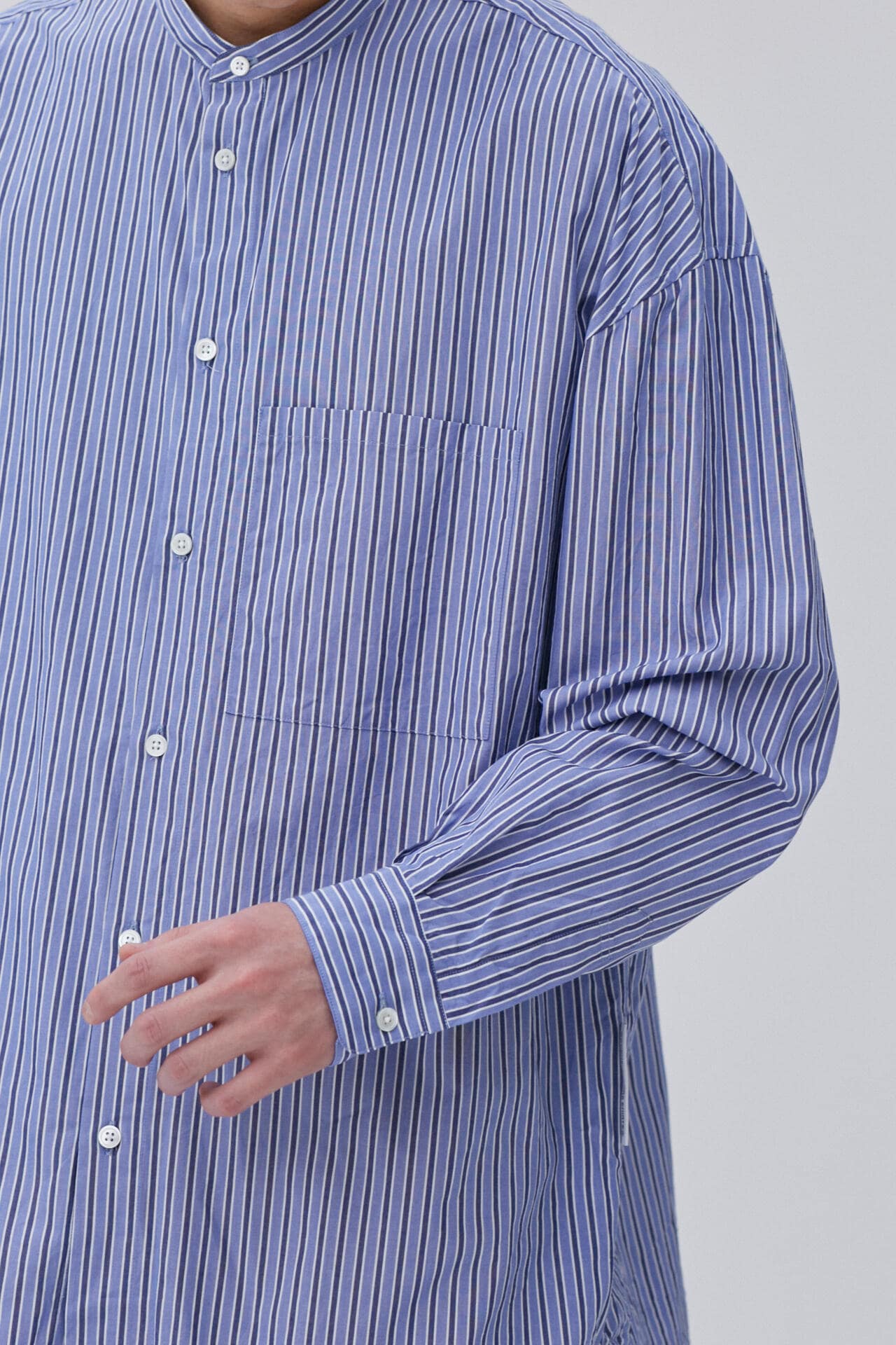 GOODNEIGHBORS SHIRTS / RADHA WIDE FIT STRIPE  SH