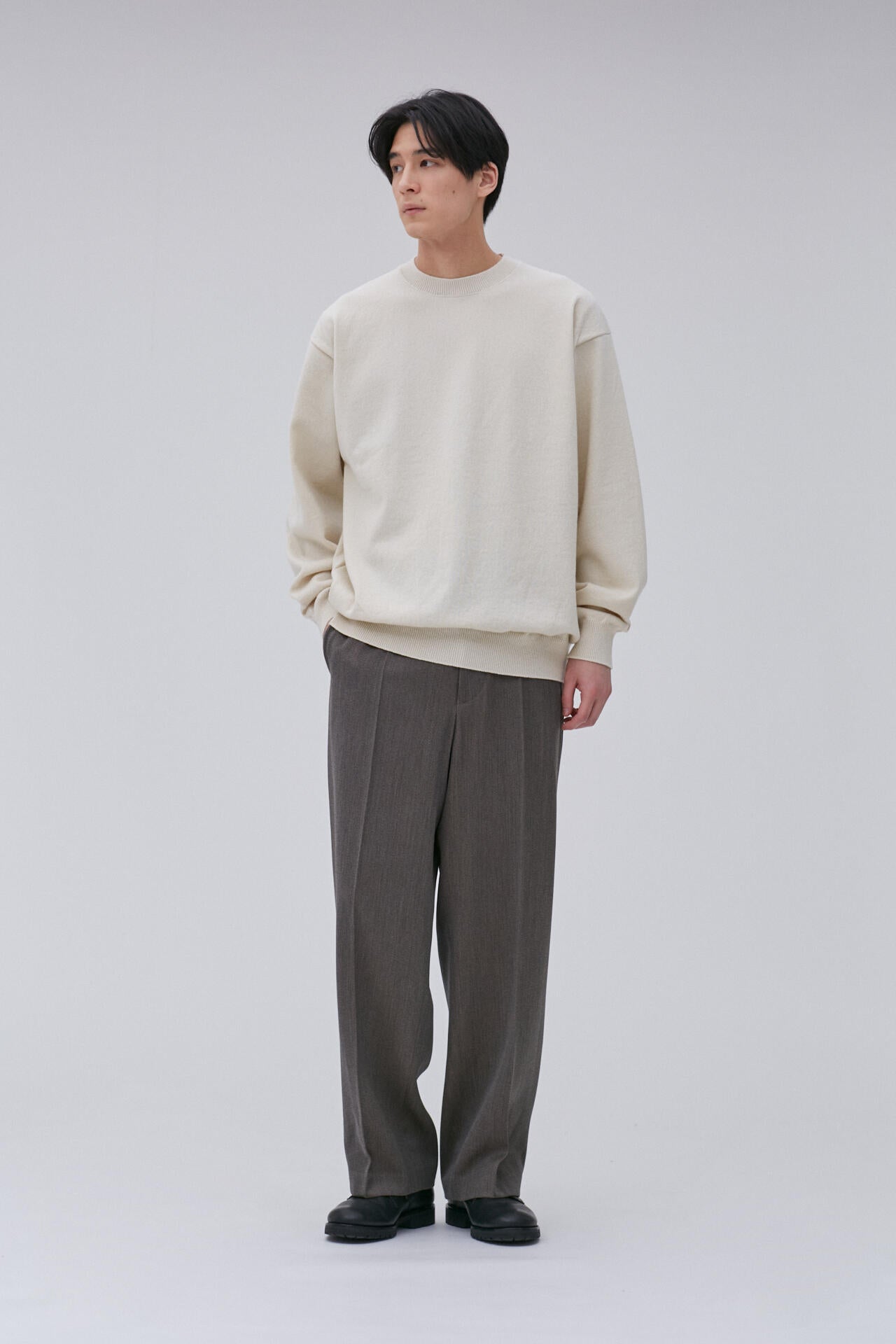 Yonetomi / RIGID CASHMERE KNIT P/O　