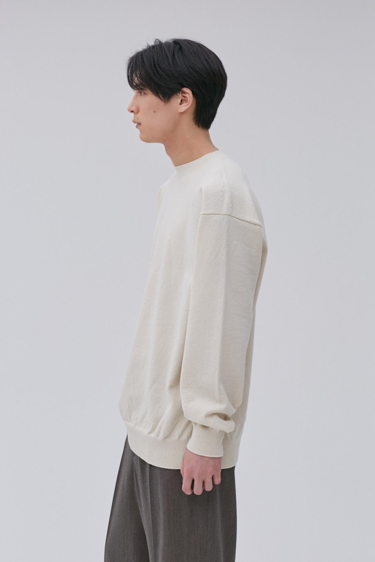Yonetomi / RIGID CASHMERE KNIT P/O　