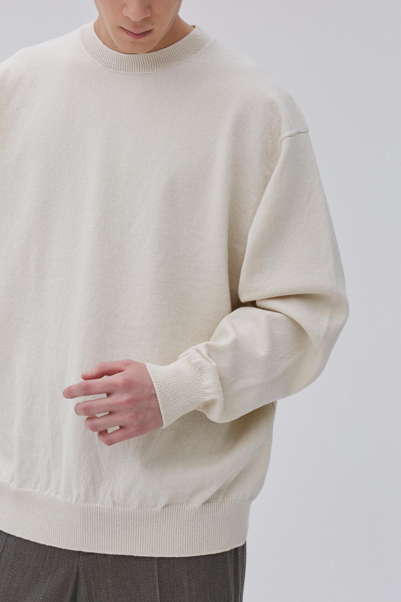 Yonetomi / RIGID CASHMERE KNIT P/O　