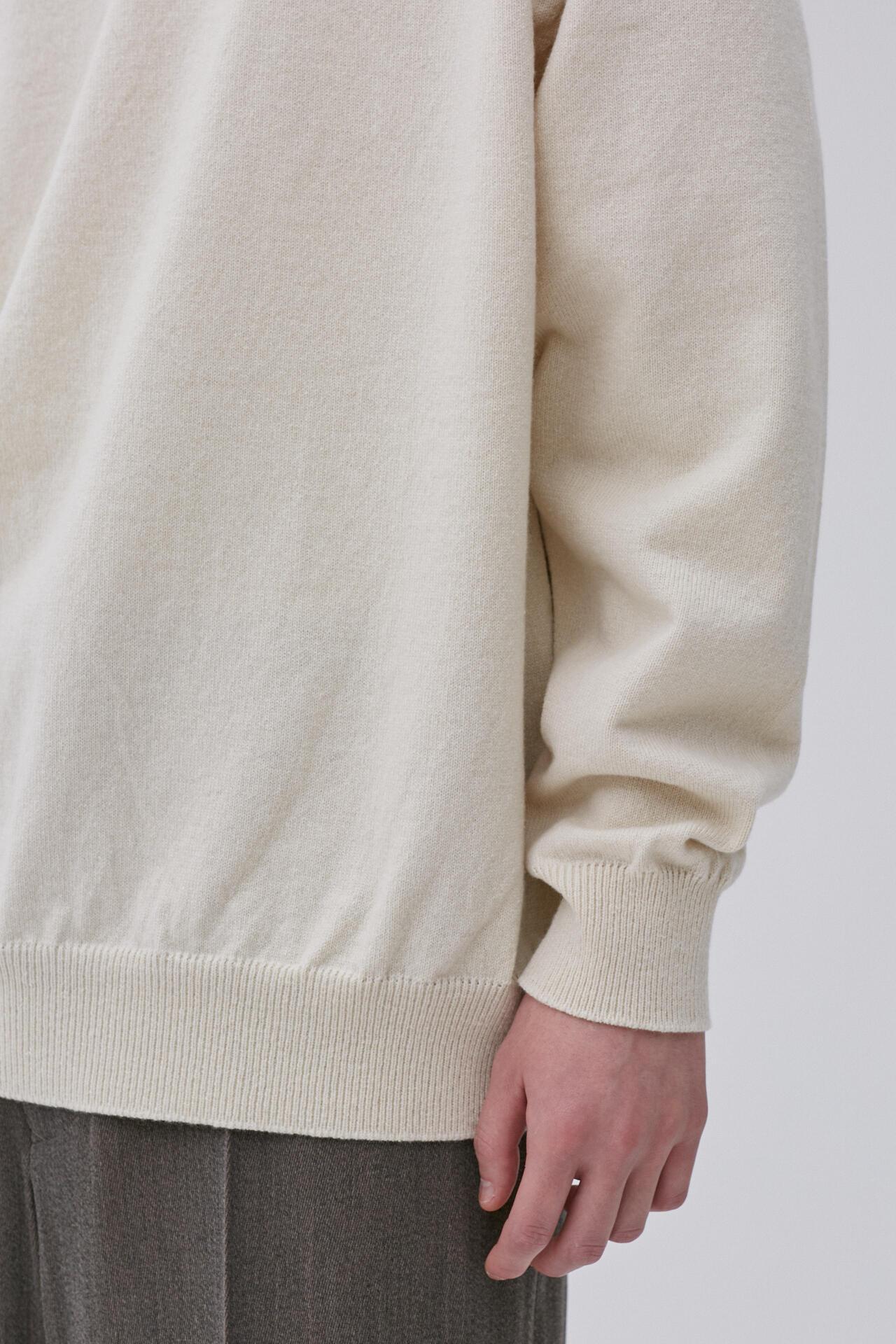 Yonetomi / RIGID CASHMERE KNIT P/O　