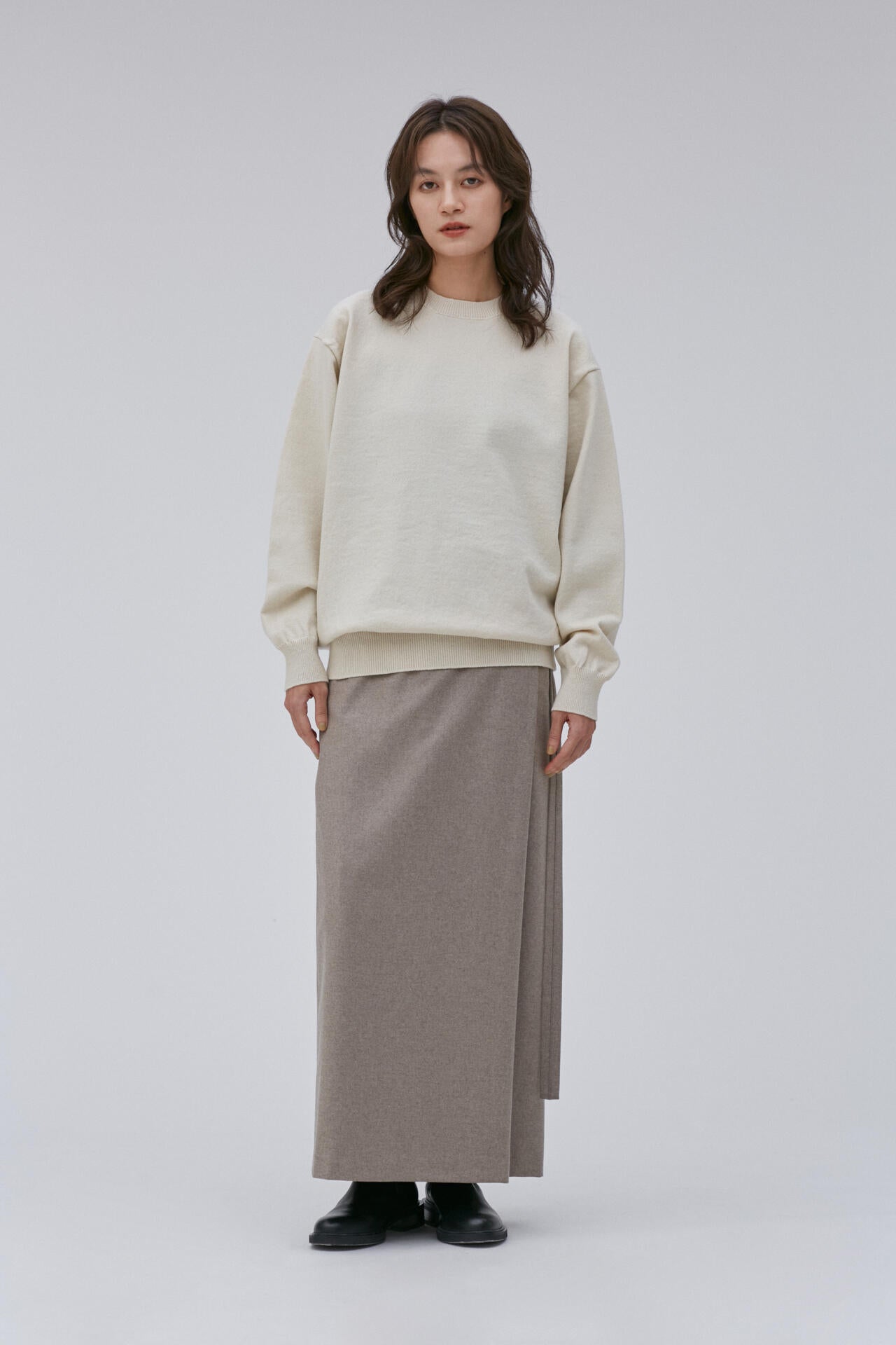 Yonetomi / RIGID CASHMERE KNIT P/O　