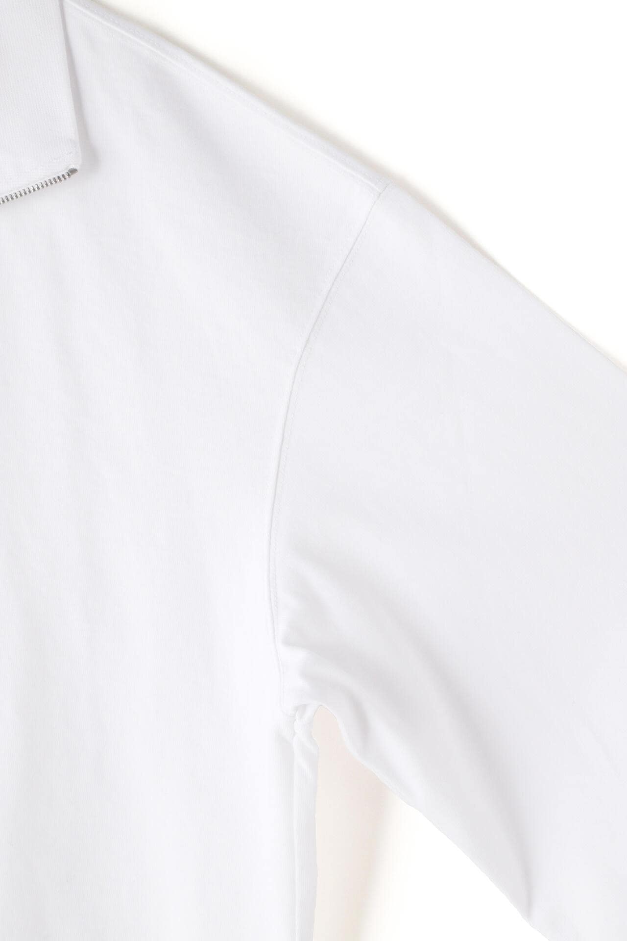 STUDIO NICHOLSON / DRY HEAVY COTTON ZIP THROUGH ROLL NECK