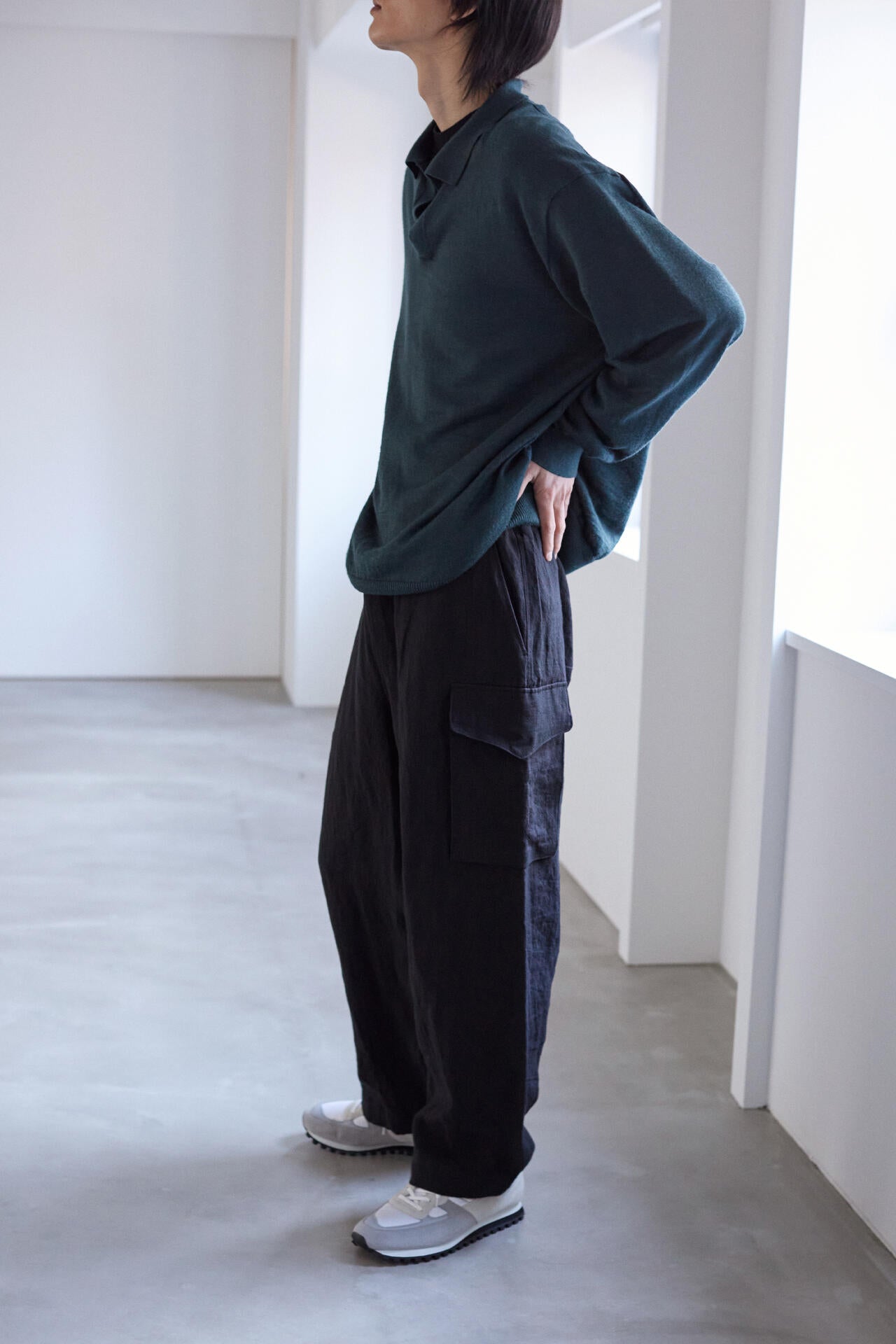 [別注] blurhms / RAMIE LINEN SIDE SEAMLESS 4P PANTS