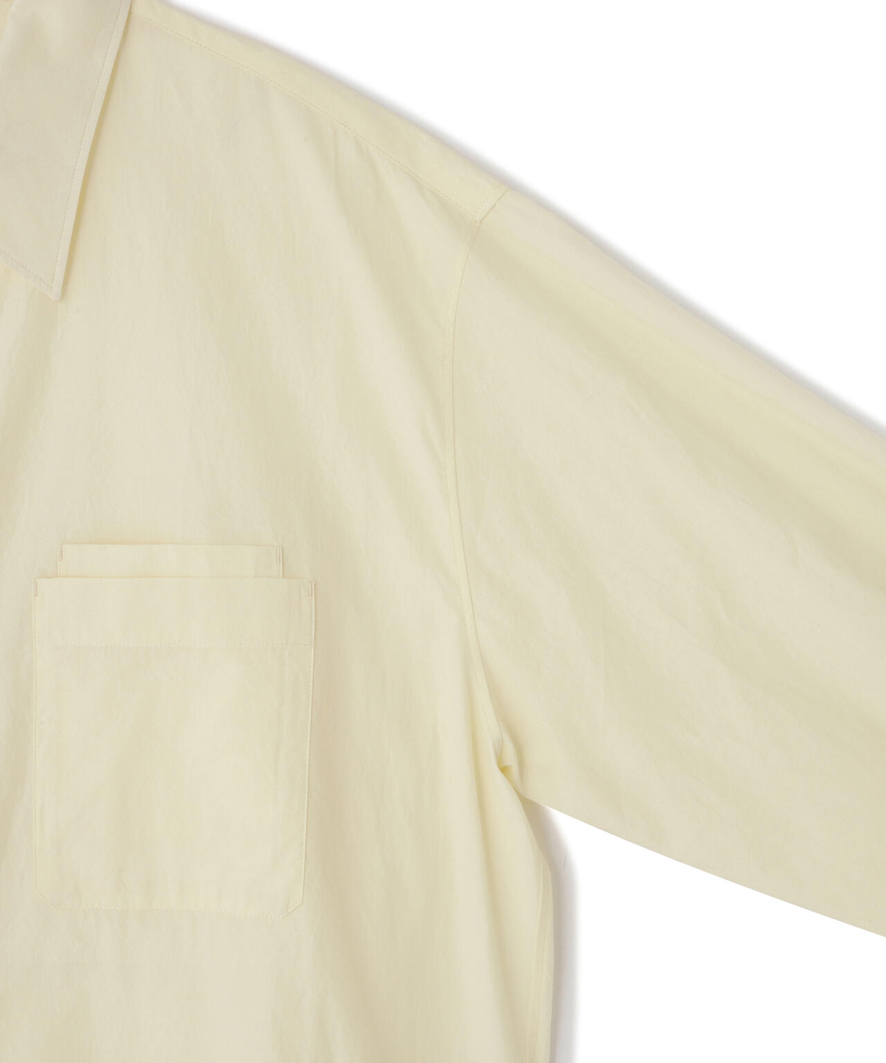 LEMAIRE / CREPE COTTON DOUBLE POCKET SHIRT