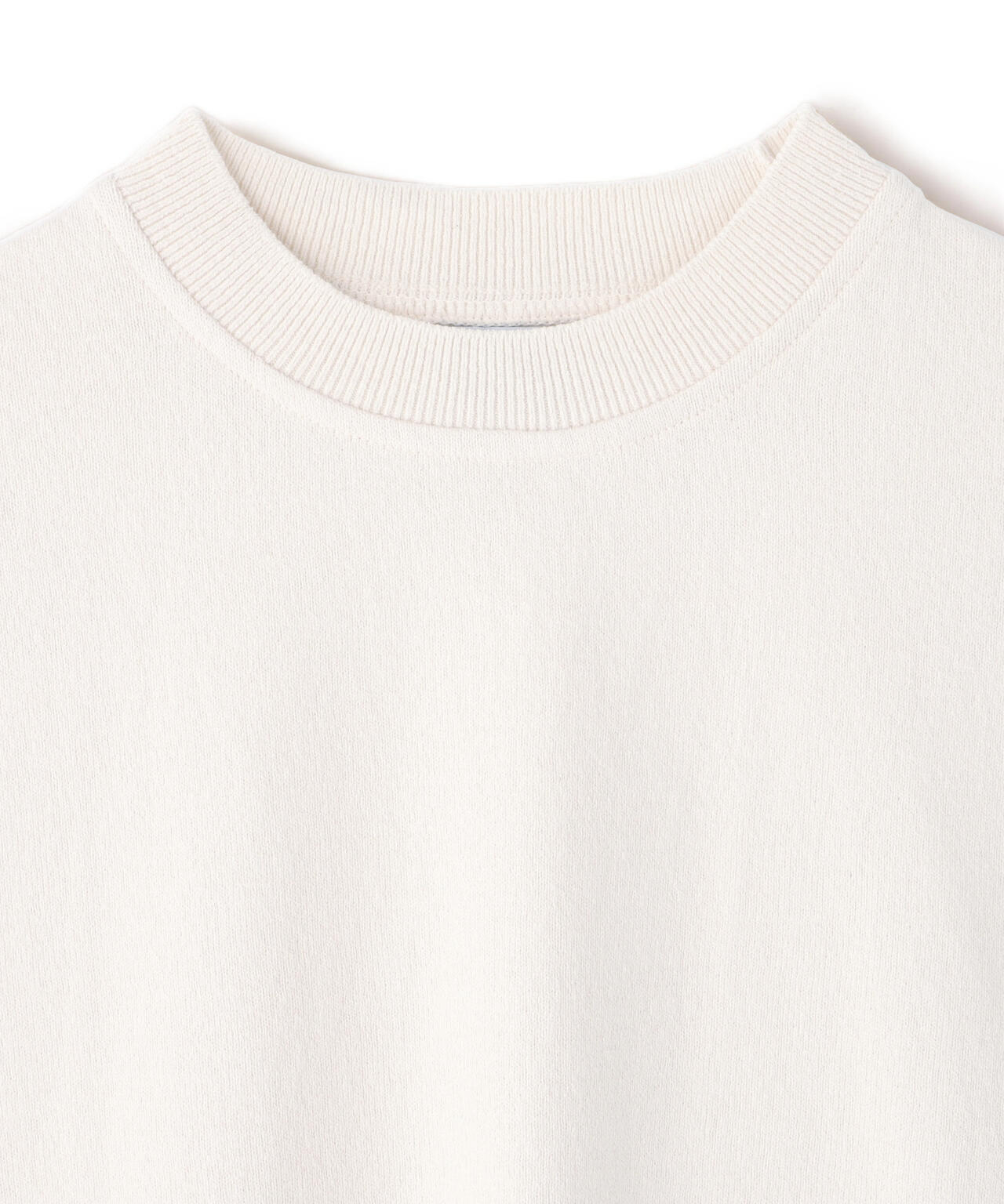 Yonetomi / LIGHT WAVE COTTON KNIT TEE (SOLID)
