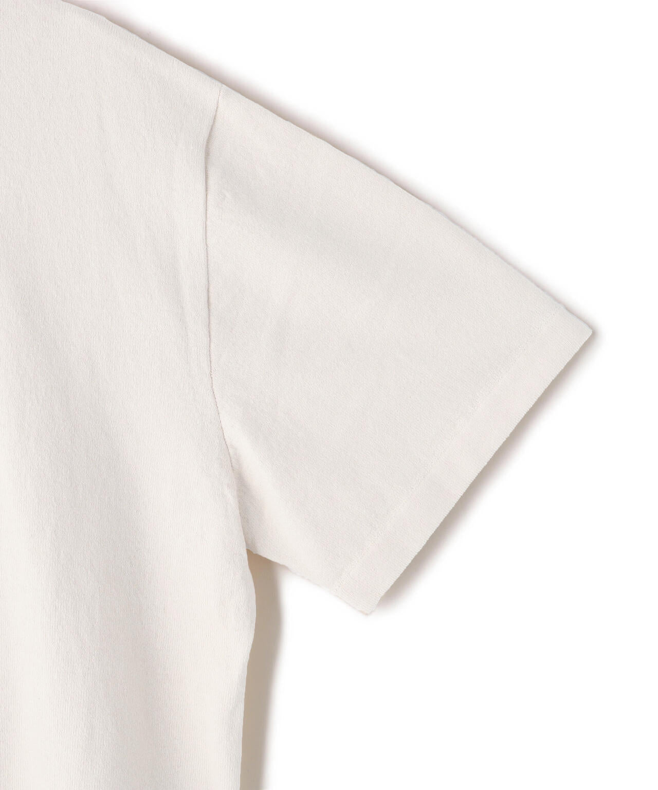 Yonetomi / LIGHT WAVE COTTON KNIT TEE (SOLID)