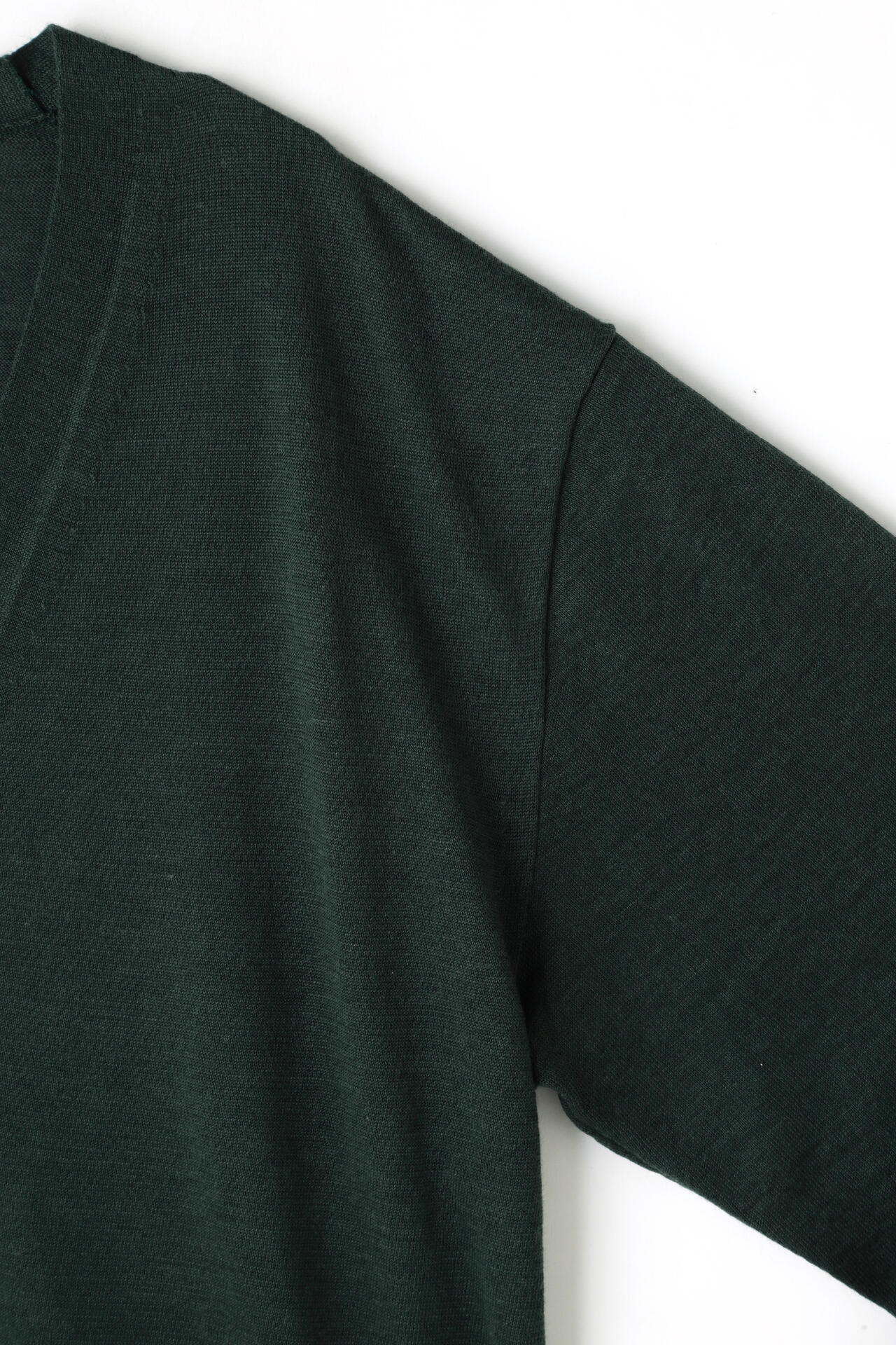 ATON / RAMIE CASHMERE V-NECK KNIT CARDIGAN