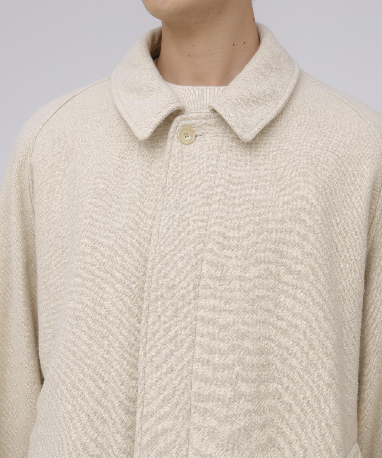 blurhms / CLASSIC WOOL BALMACAAN COAT
