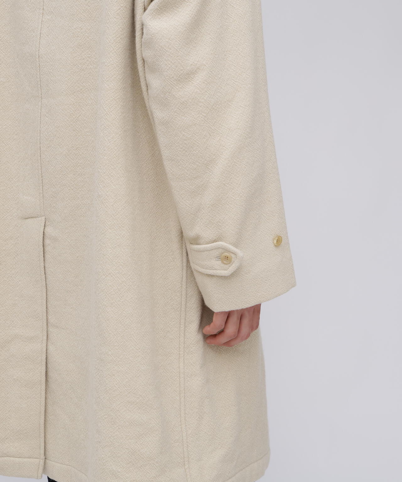 blurhms / CLASSIC WOOL BALMACAAN COAT