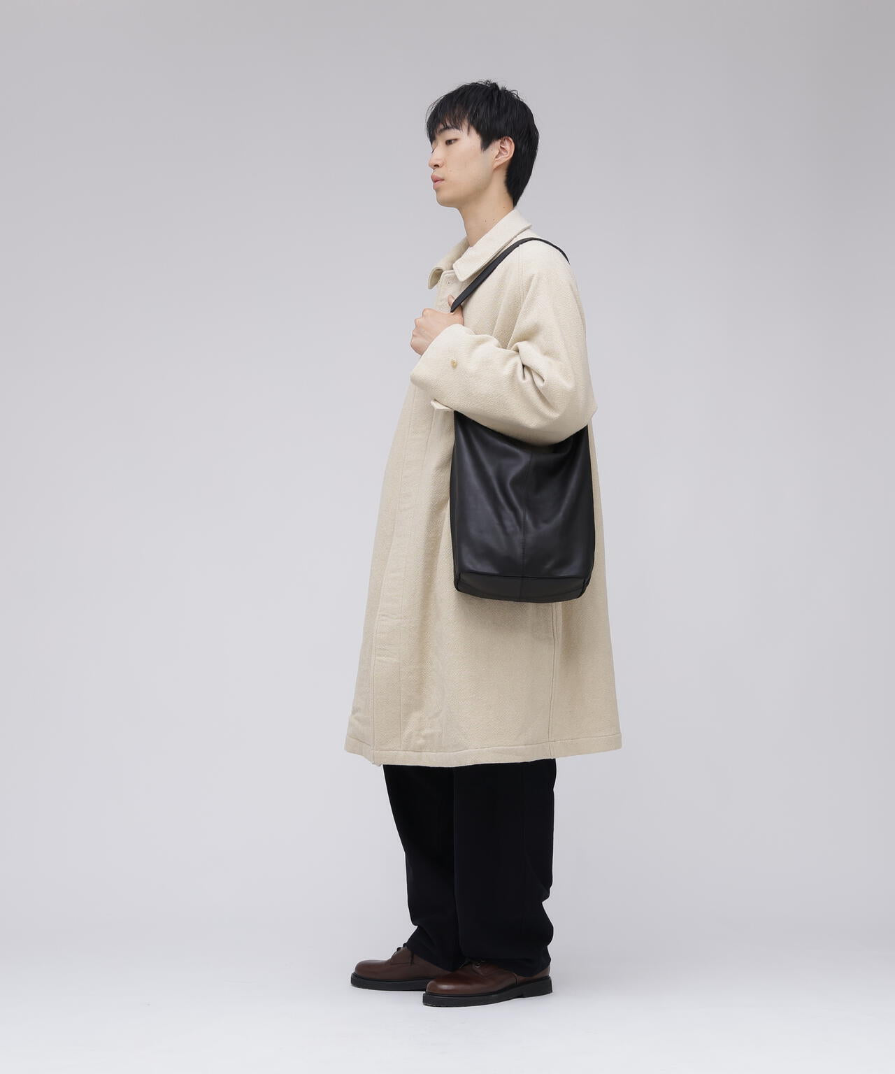 blurhms / CLASSIC WOOL BALMACAAN COAT
