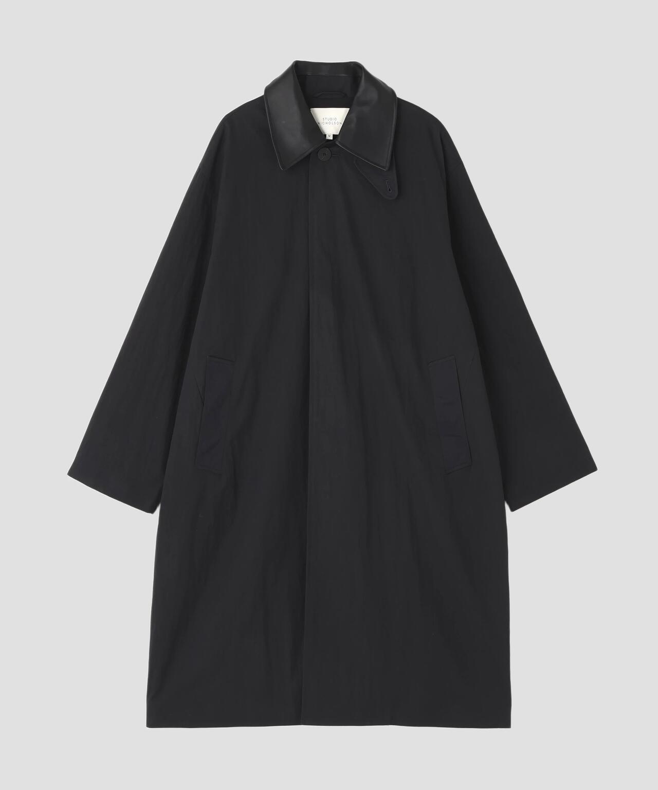 STUDIO NICHOLSON / WASHED WEATHER CLOTH TRENCH COAT